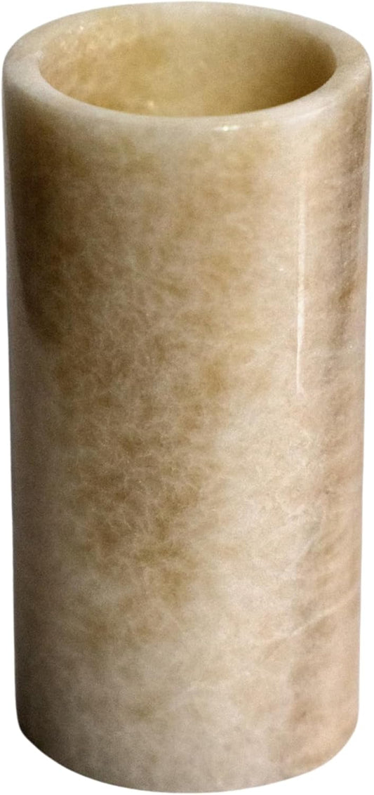 Pen Holder - Toothbrush Holder, Desk Organizer, Makeup Brush Holder, Gift for Home, Kitchen Utensil Holder, Storage Desktop, Onyx Marble, Mini Vase