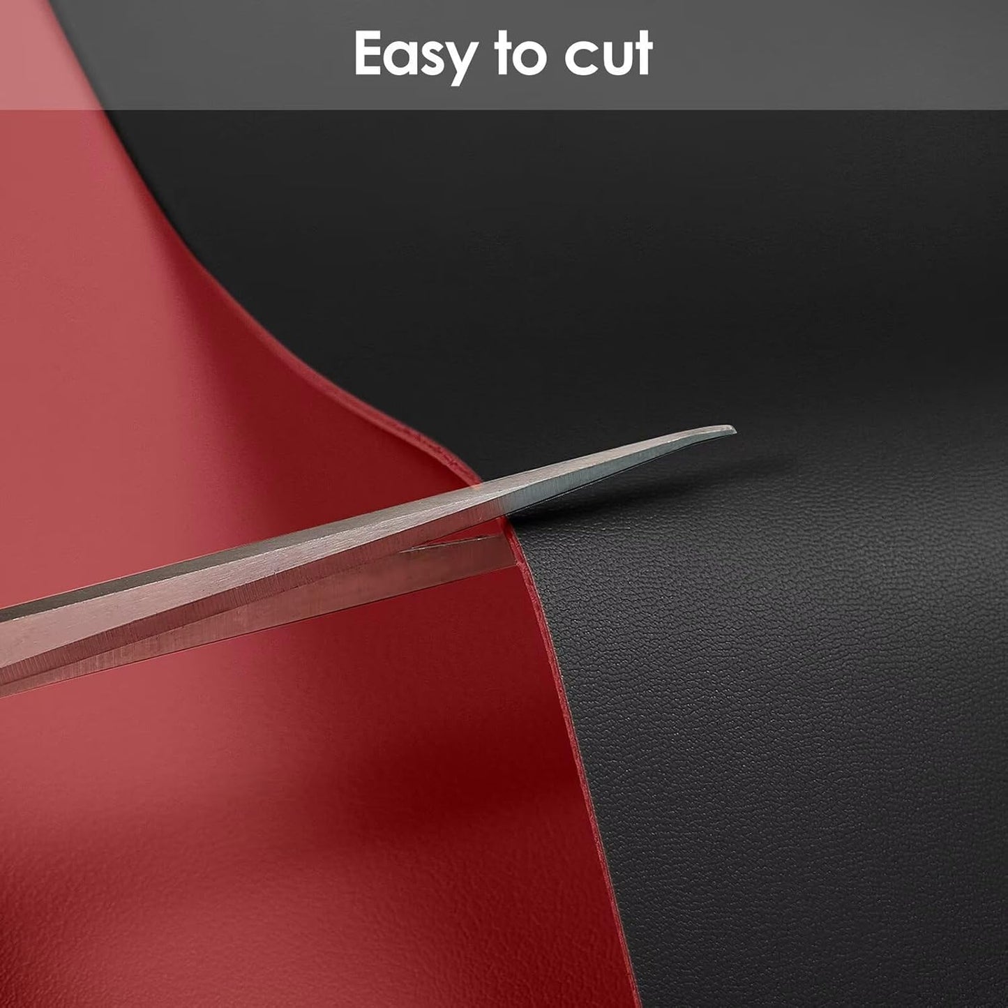 Leather Table Cover,1.8mm Thick,42x96 Inch Table Protector,Table Protector for Dining Room Table,Dining Table Cover,Table Cover Protector.(Black+Wine Red,42x96)