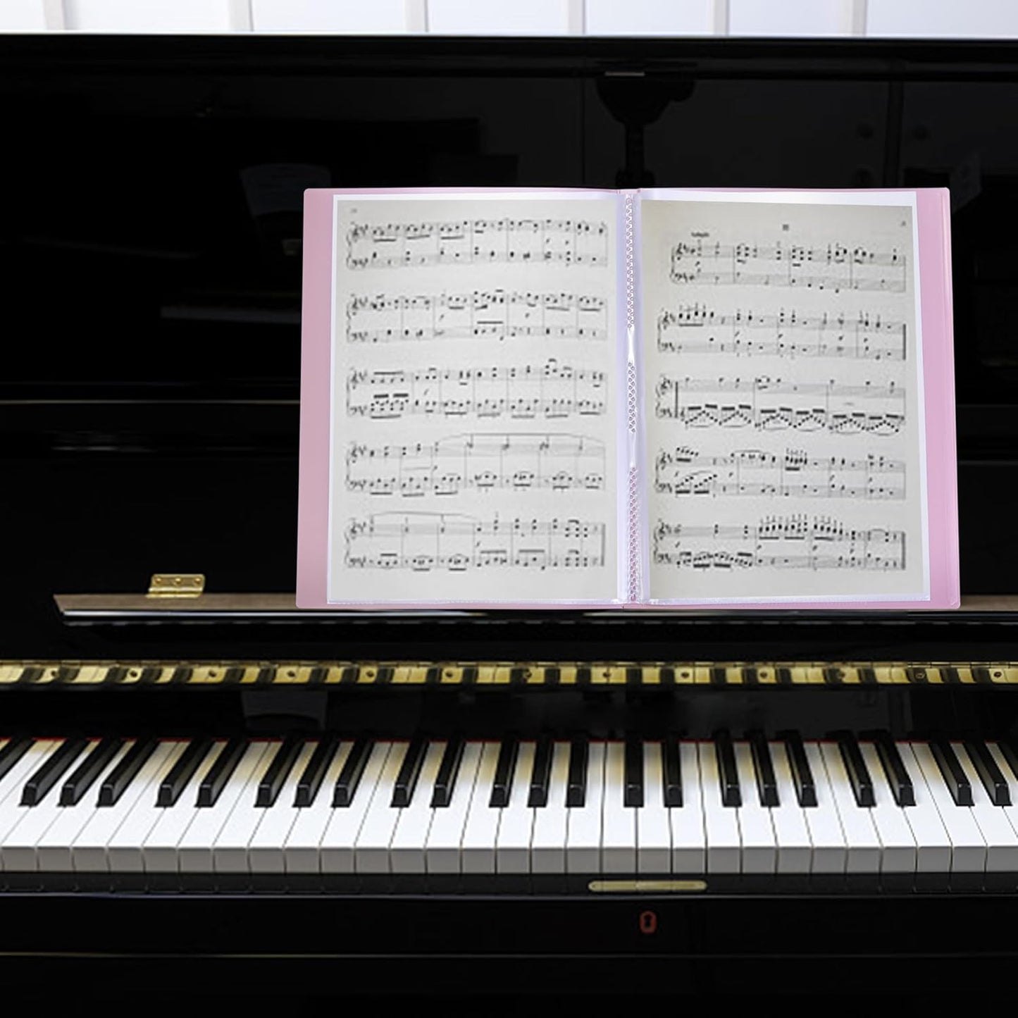 4 Pack Binder with Plastic Sleeves, 20 Pocket Presentation Book with Sheet Protectors, Display 40 Pages of 8.5 x11.8inch Paper, Portfolio Folder for Artwork (Multicolor)