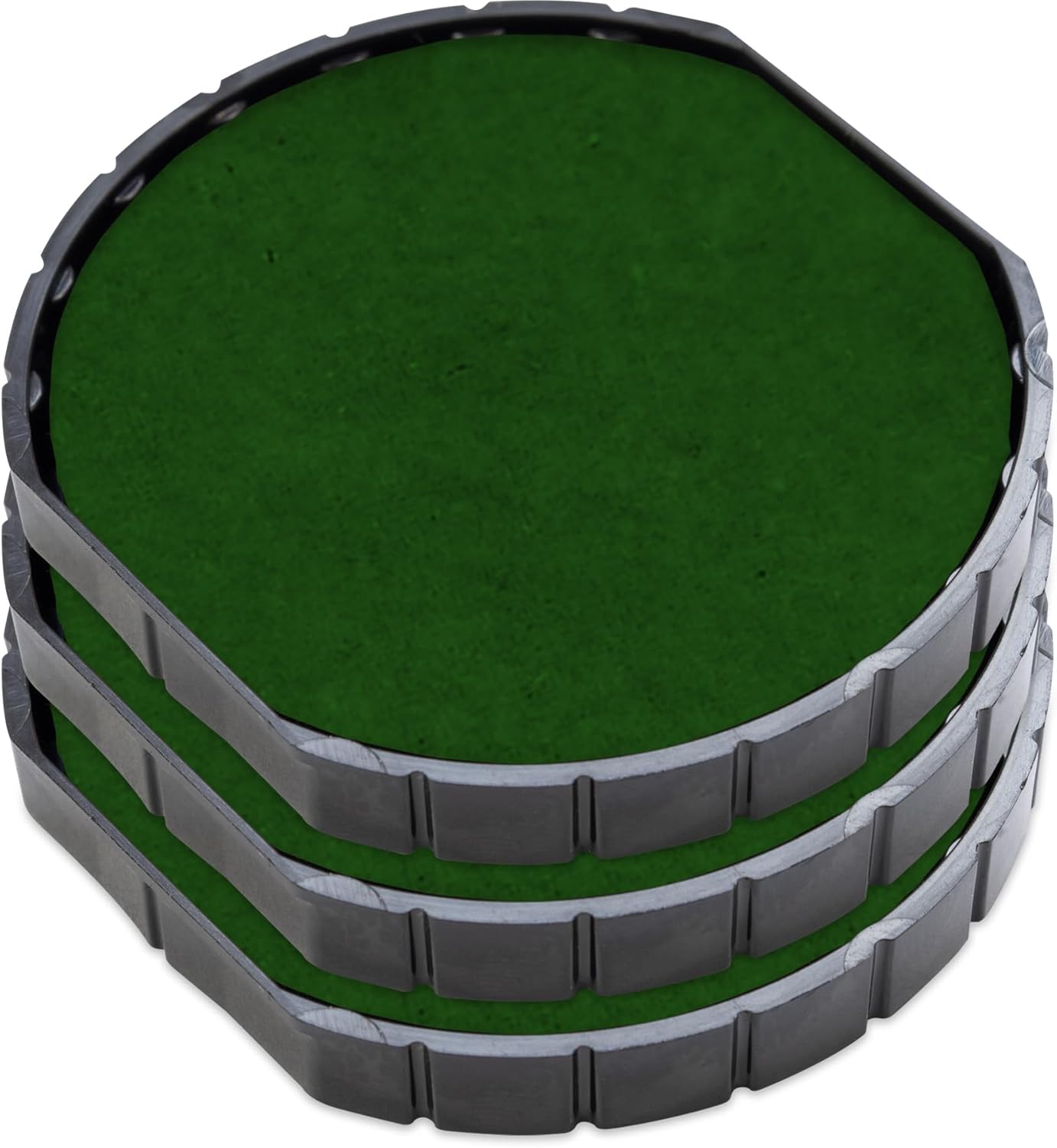 COLOP E/R45 Non-Toxic, Water Based Premium Replacement Pad for Printer R45 Stamp - Pack of 3 - Green