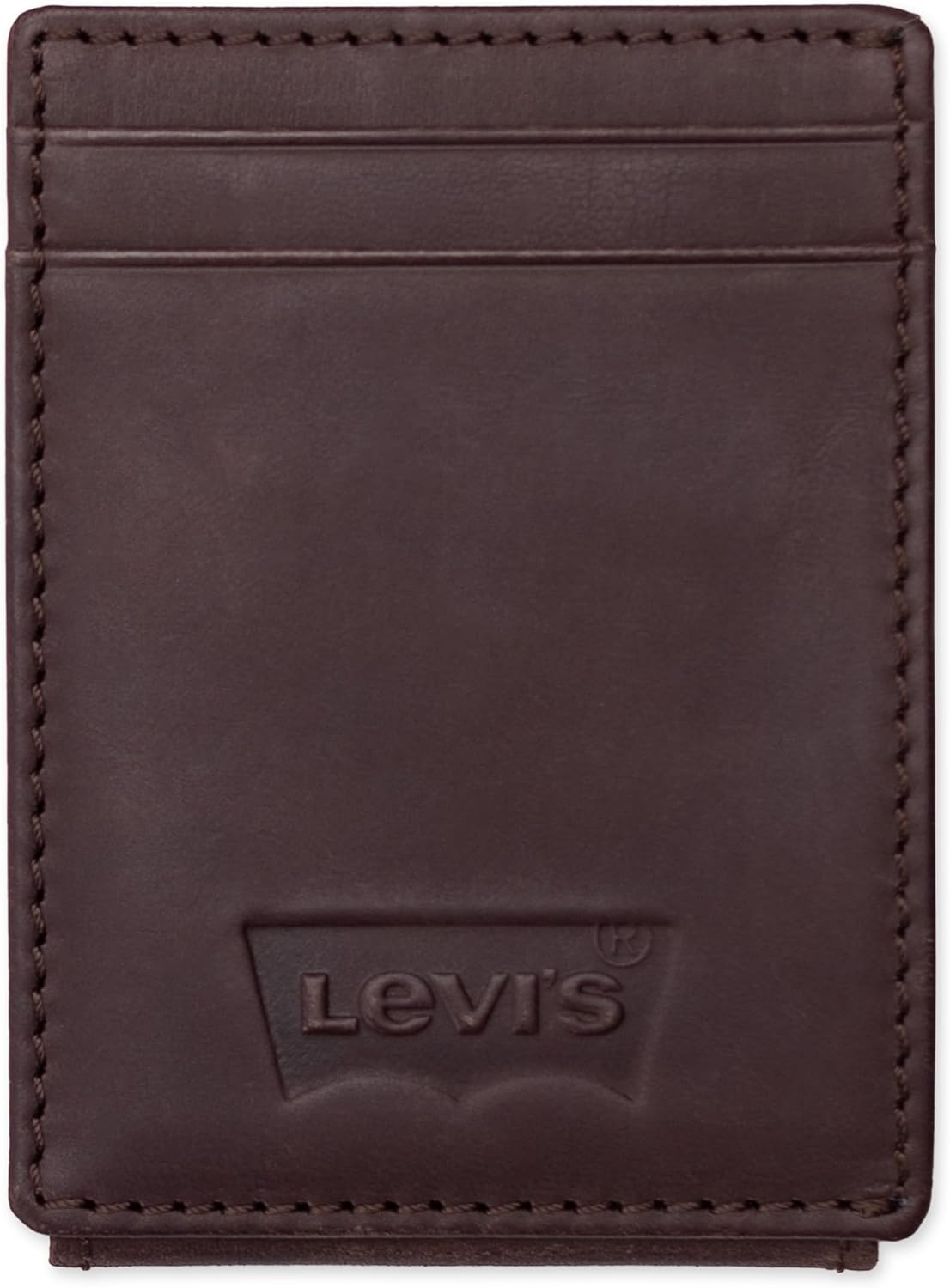Levi's Men's RFID Slim Everyday Front Pocket Card Case Wallet
