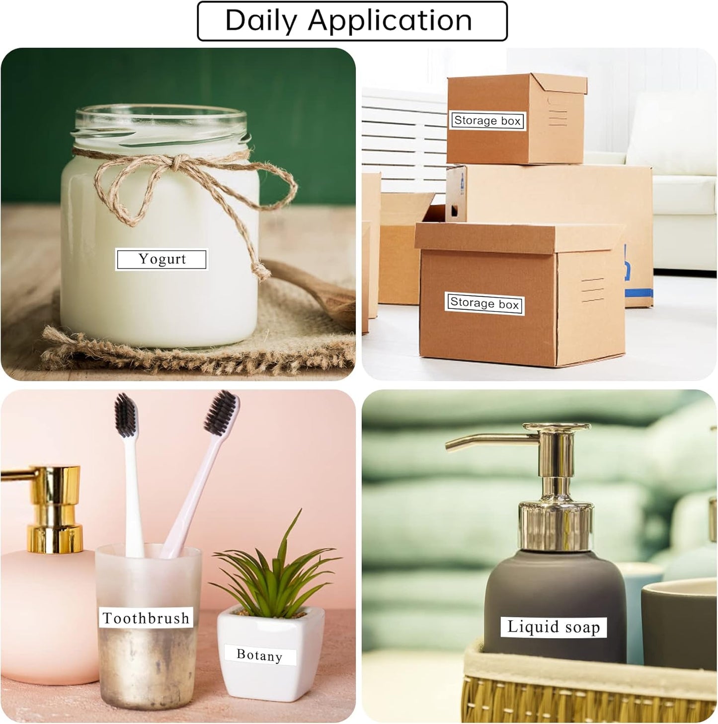 8P Flexible Label Tapes Compatible with Brother P Touch Label Tape TZe-FX231 Tape 12mm 0.47 Laminated White, Flexible-ID Wire Cable Labels Compatible with Brother Ptouch PT-D210 PT-D400 PTH100