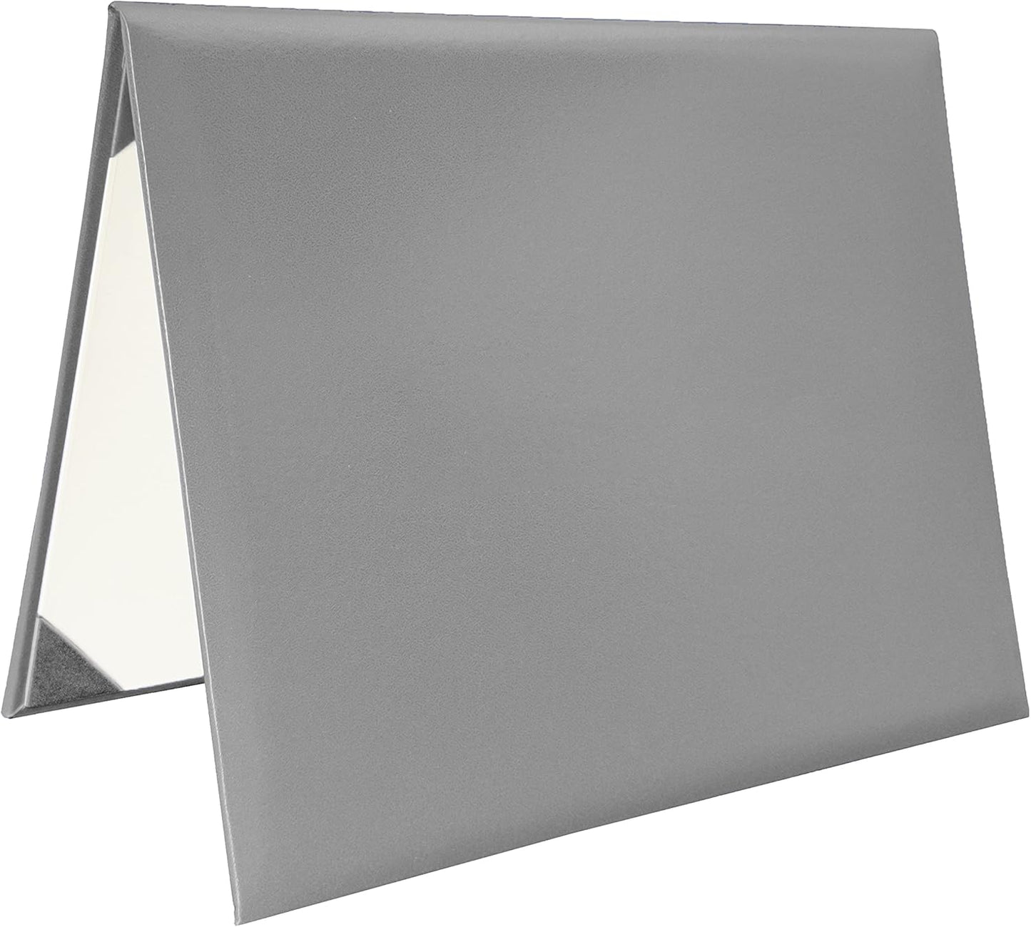 Smooth Diploma Certificate Cover 8 1/2" x 11" Silver