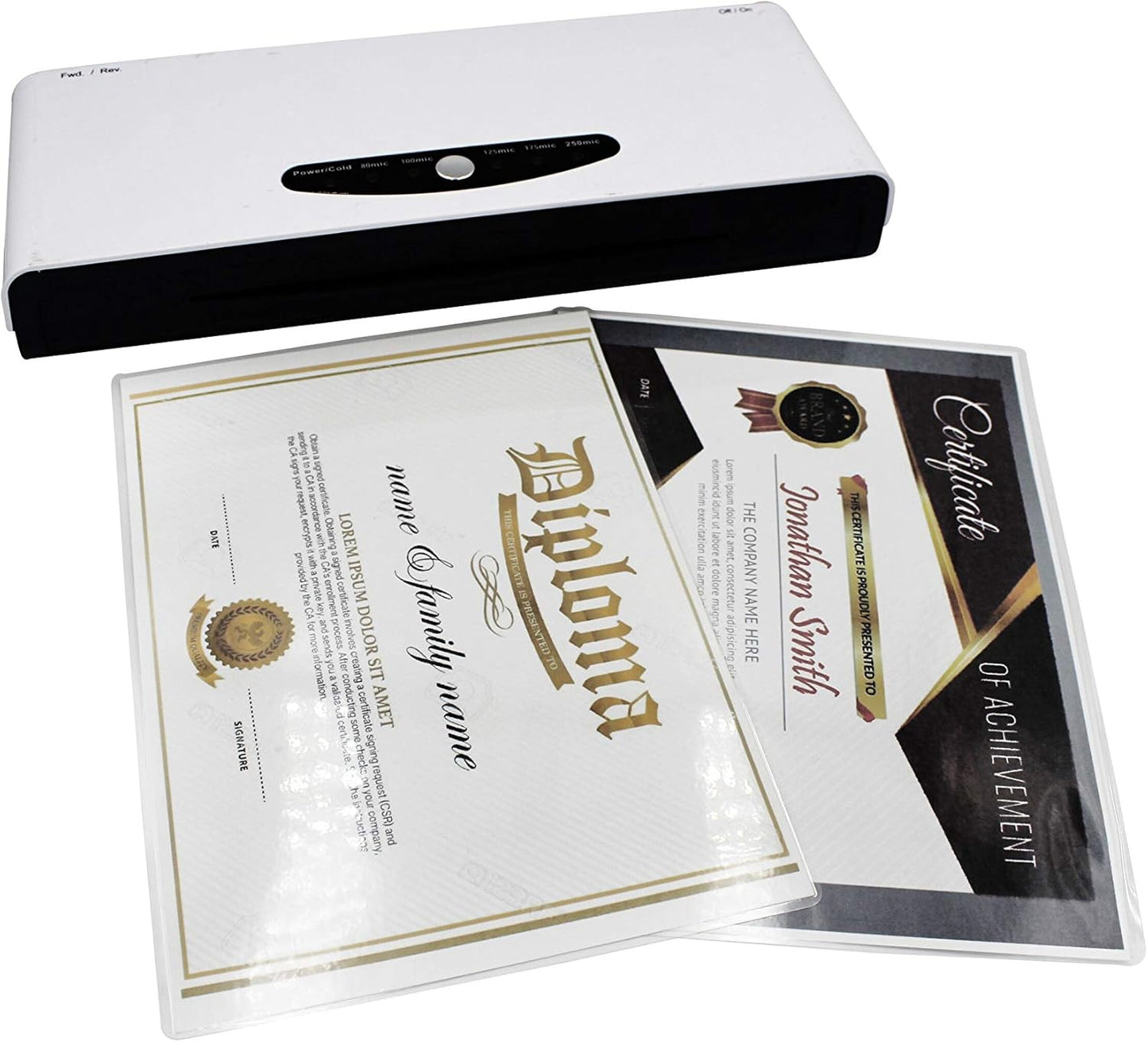 Thermal Laminating Pouches 9"x11.5" Inches, 5mil 100Pack, Clear, Letter Size