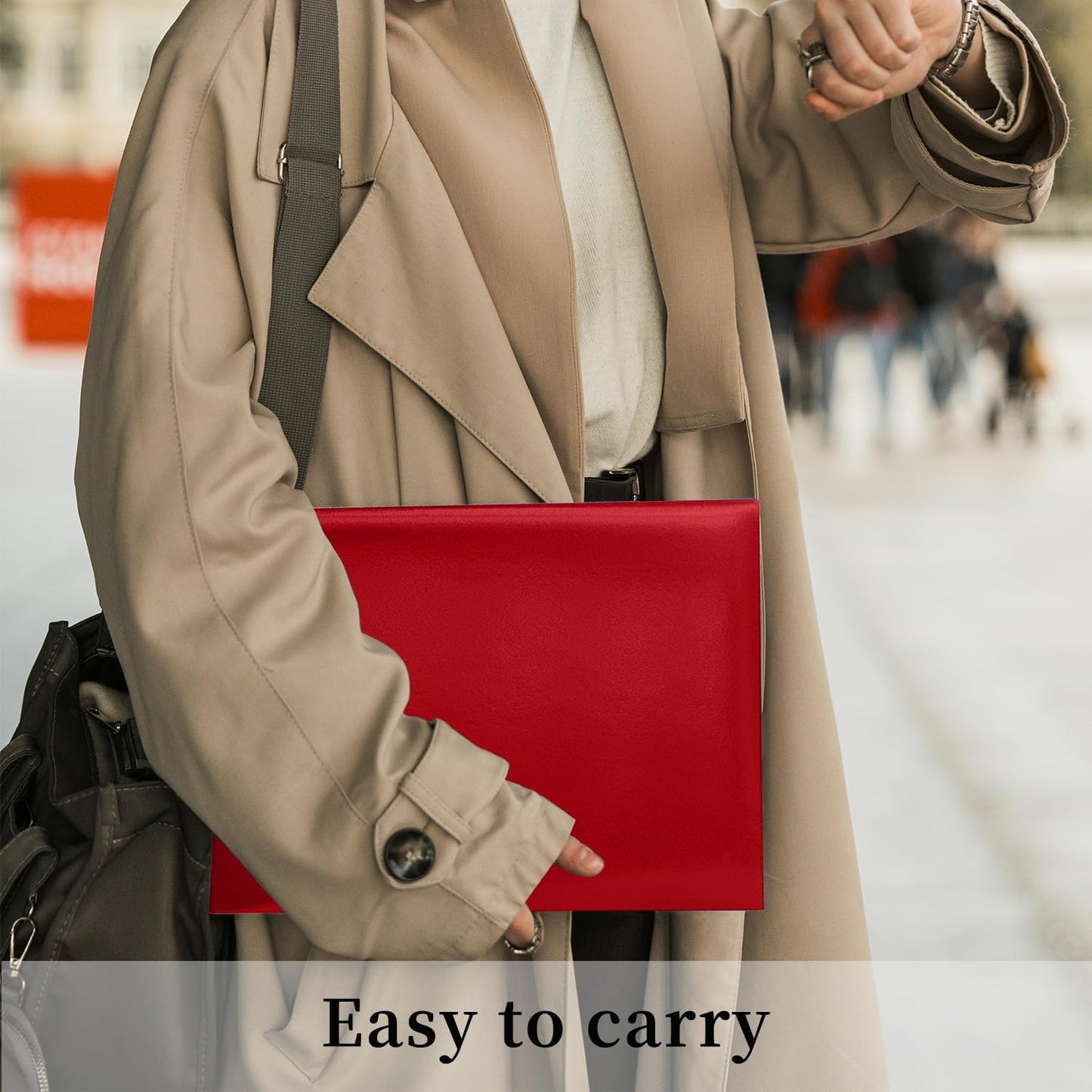 Certificate Holders 8.5"x11" Graduation Diploma Cover Document Leather Folders,Red-20 Pack