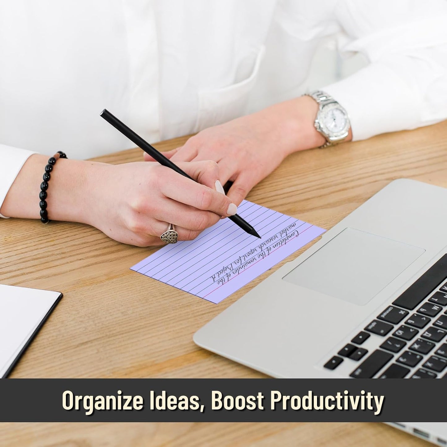 300 Count Index Cards 3 x 5 Inch Ruled Purple Index Cards, Flash Cards College Ruled for School, College, Office and Home Organization, Durable Study To Do List Note Cards with Ruled Lines