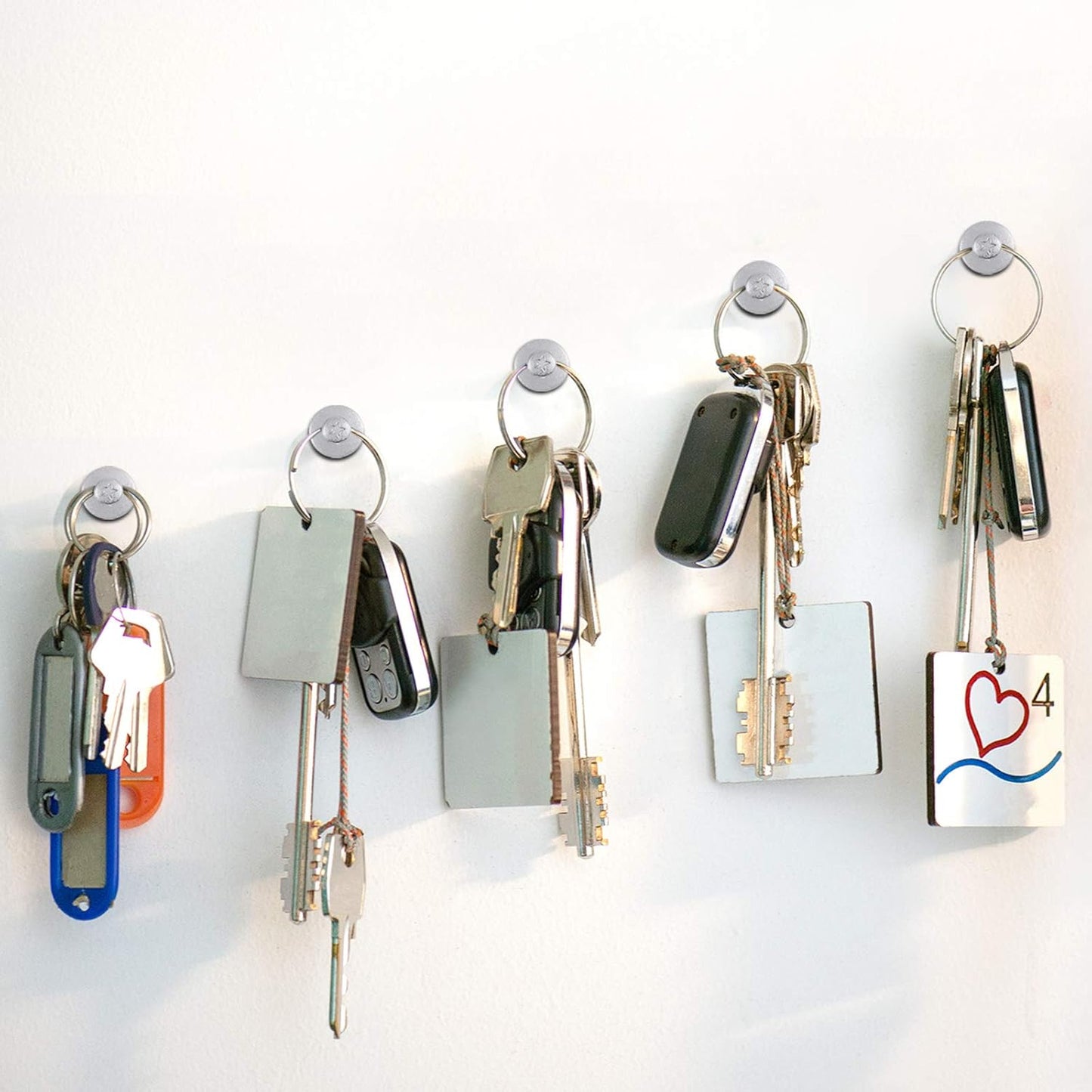 Push Pins Picture Hangers Double Headed Thumb Tacks Wall Hooks for Wall Hangings Picture Hangers Nails Small Photo Hanging Hook Pins for Home Office Photo Decor(Silver,50 Pieces)