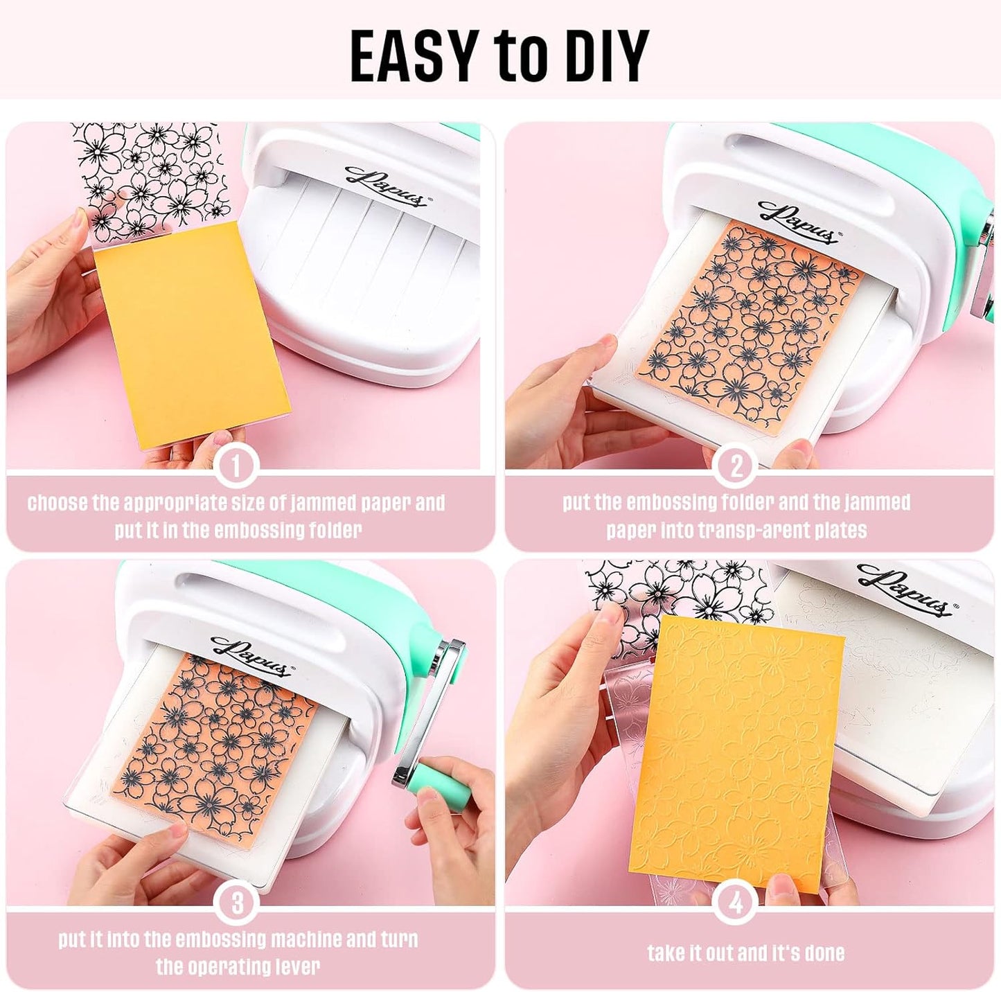 Mumufy 20 Pcs Embossing Folders for Card Making Embossing Stencil Template DIY Plastic Paper Card Decorating Mold for Scrapbook Photo Album DIY Craft, 5.8 x 3.9 Inch(Vintage)