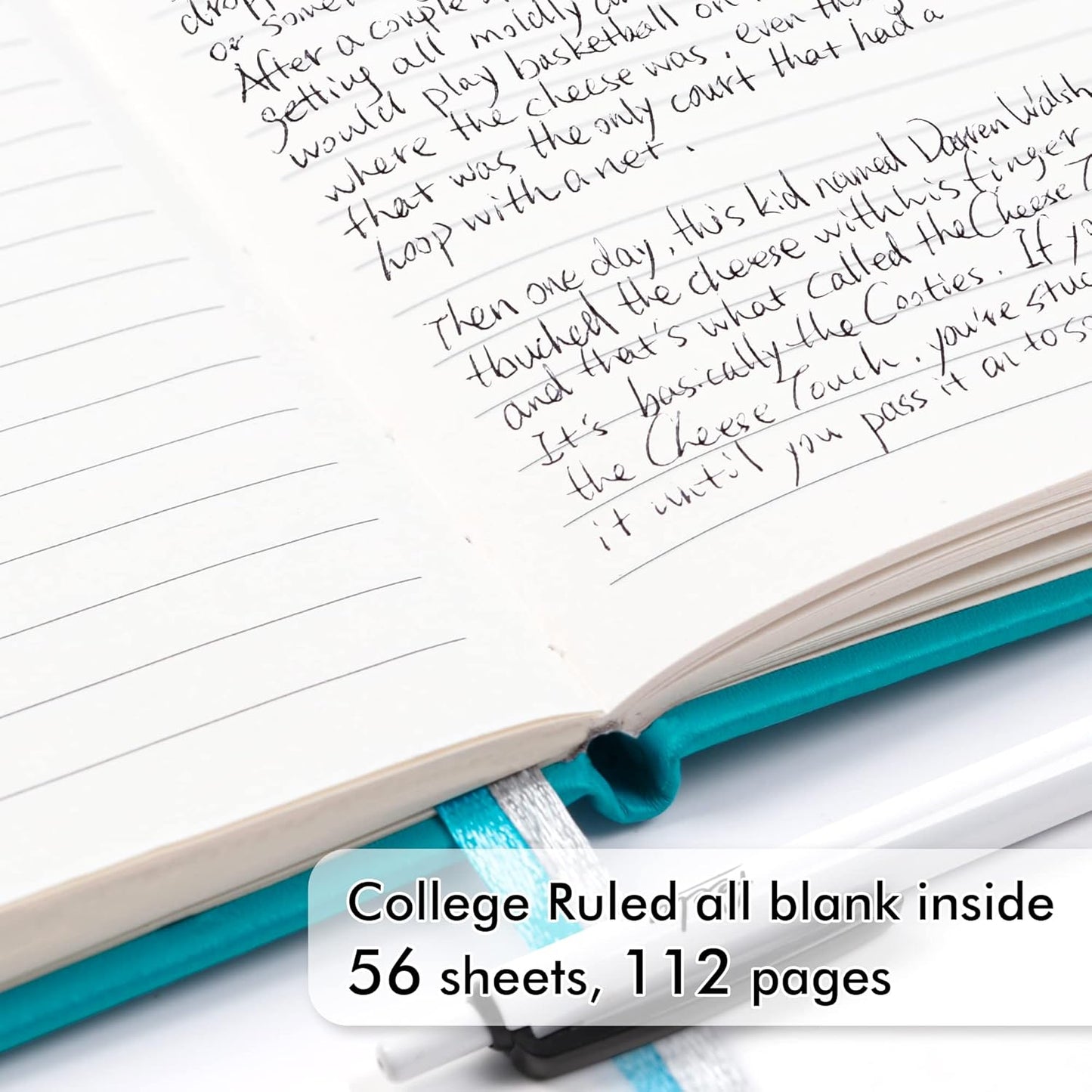 feela 15 Pack Pocket Small Notebooks Bulk, Mini Cute Notepads Hardcover College Ruled Lined Journals with Pen Holder for School Business Memos, with 15 Black Pens, 3.5”x 5.5”, A6, Emerald