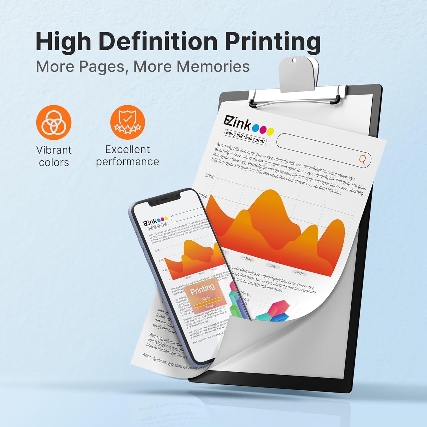 E-Z Ink Remanufactured Ink Cartridge Replacement for Epson 220 XL 220XL T220XL to use with WF-2760 WF-2750 WF-2630 WF-2650 WF-2660 XP-320 XP-420 XP-424(4 Black, 2 Cyan, 2 Magenta, 2 Yellow) 10Pack