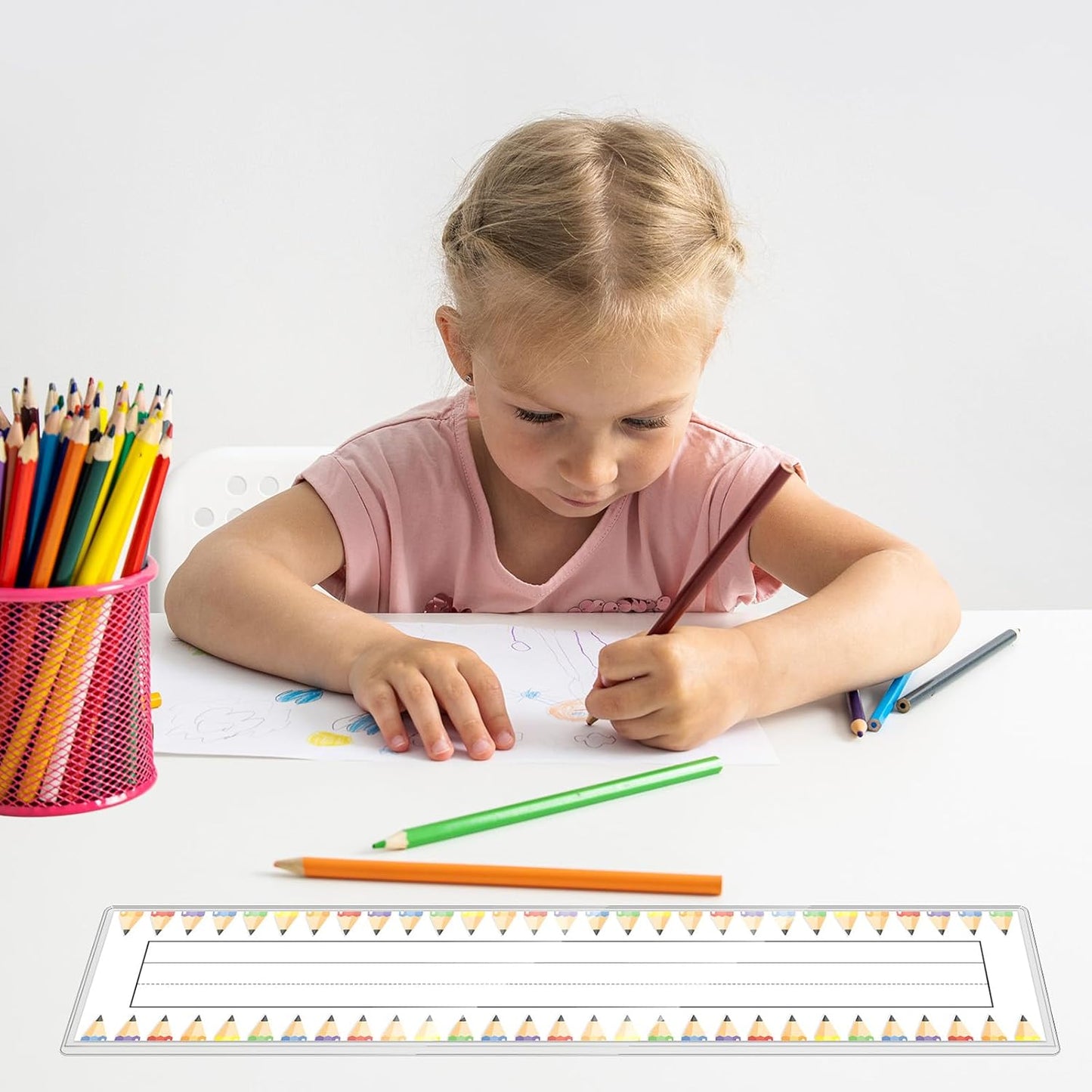 Jeyiour 50 Pcs Label Holders Adhesive Nameplate Pockets Storage Bin Labels Index Card Holder Shelf Plastic Peel Stick for Classroom Supermarket Bookshelf Library Student Box Drawer (4.3 x 18.5 Inch)