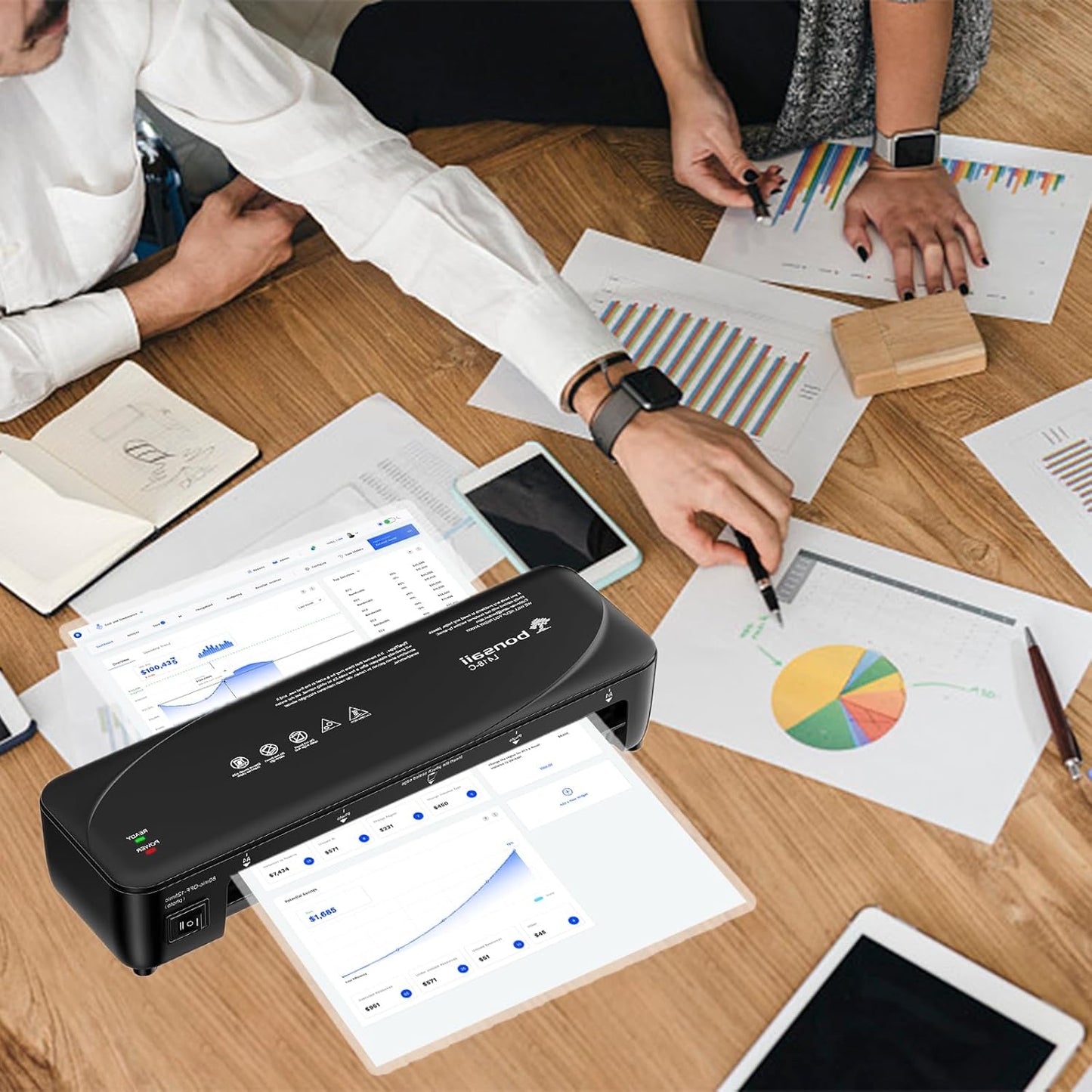 Clear Thermal Laminating Pouches – 9 x 11.5 Inch, 5 mil Thick (100 Pack) – Professional-Grade Lamination Sheets for Documents, Photos & Crafts – Fits 8.5 x 11 Letter Size Paper - [5mil 100 Packs]