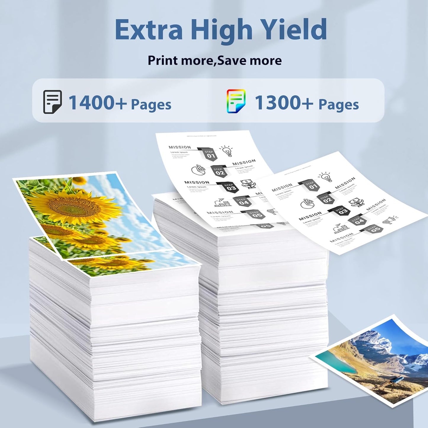 202A Toner Cartridges 4 Pack Compatible for Color Laserjet Pro M281fdw Reaplacement for HP202A Set High Yield with M254dw M254nw MFP M281cdw M280nw M281fdn Printer (Black/Cyan/Magenta/Yellow)