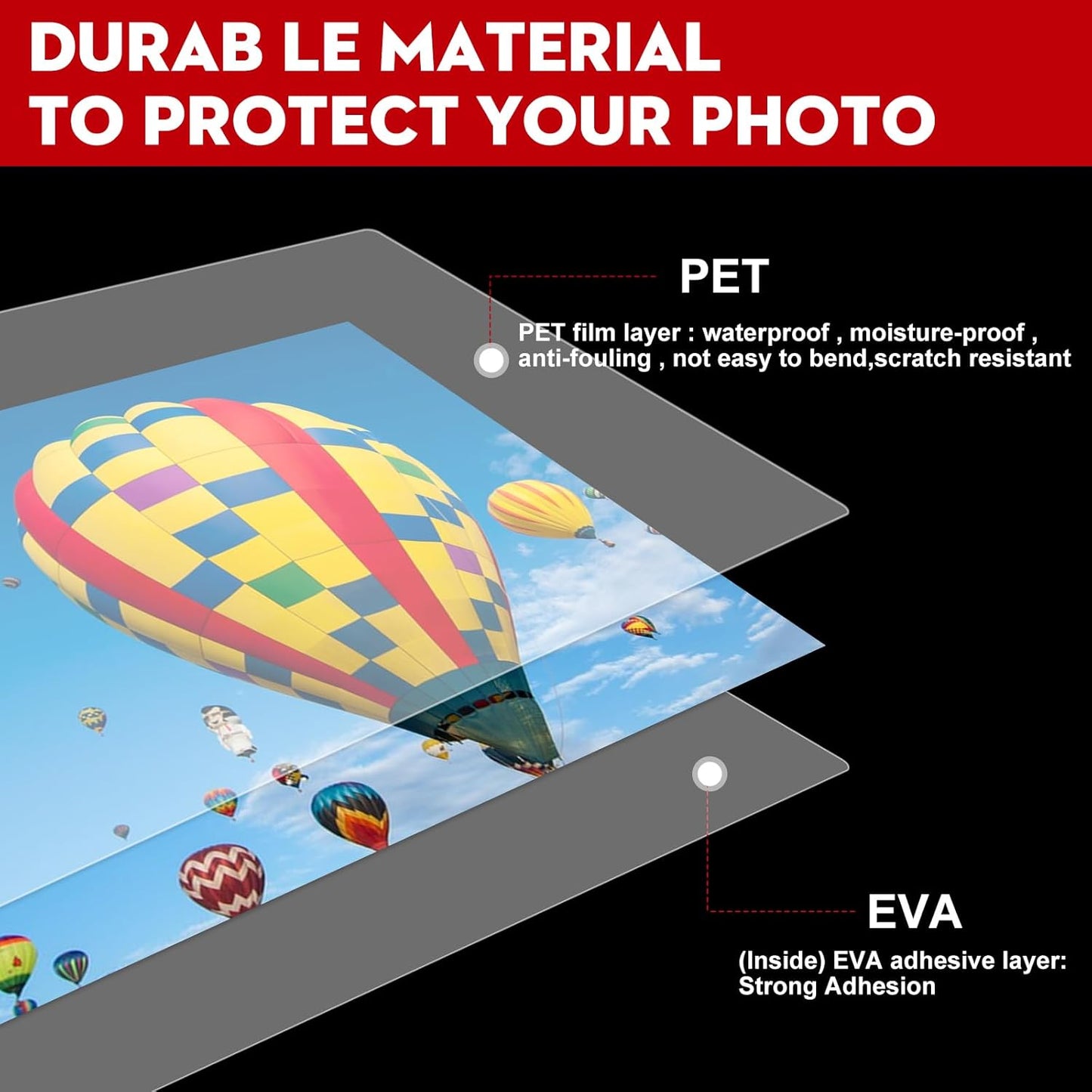 CAREGY 500 Pack Laminating Sheets,Holds 8.5 x 11 Inch Sheets,Thermal Laminating Pouches, 3 Mil, 9 x 11.5 Inches Lamination Sheet Paper for Laminator, Round Corner Letter Size