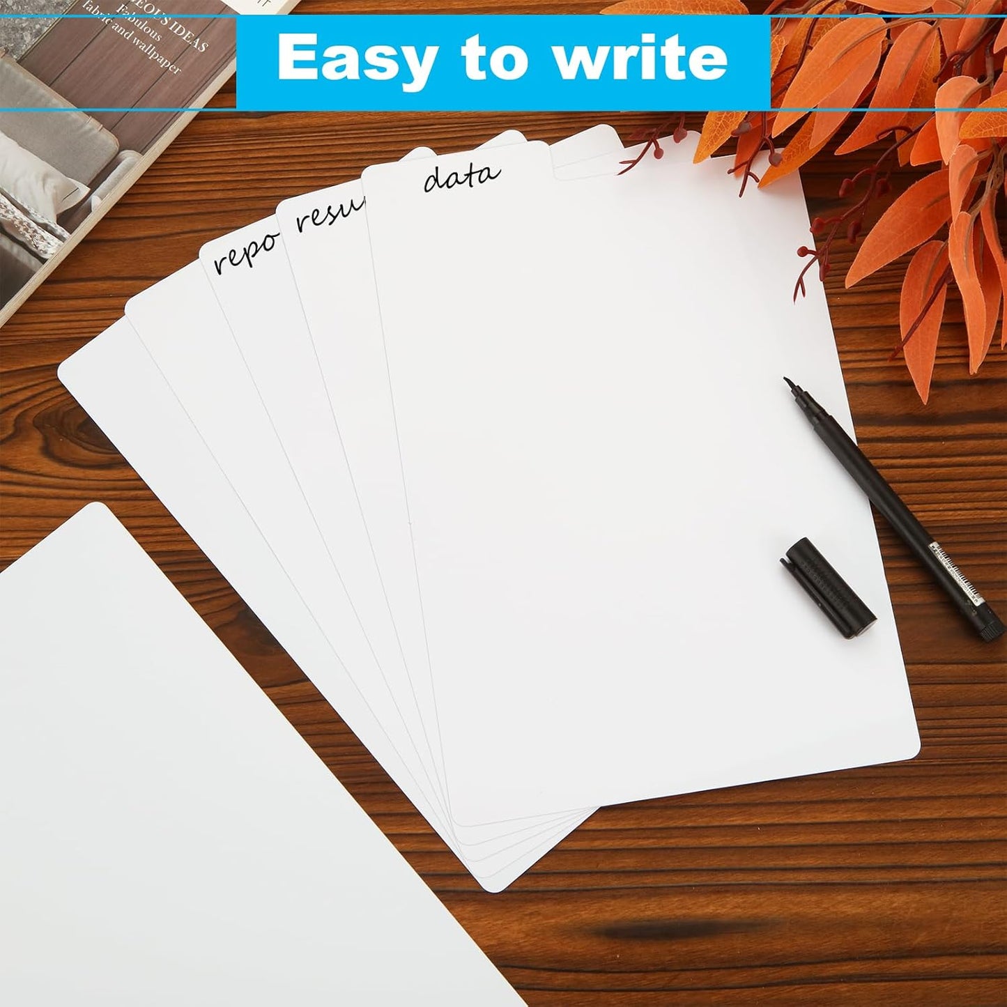 SHUESS 100 Pack Comic Book Dividers Plastic Dividers with Tabs White Frosted Card Separator for Comic Book Storage Boxes