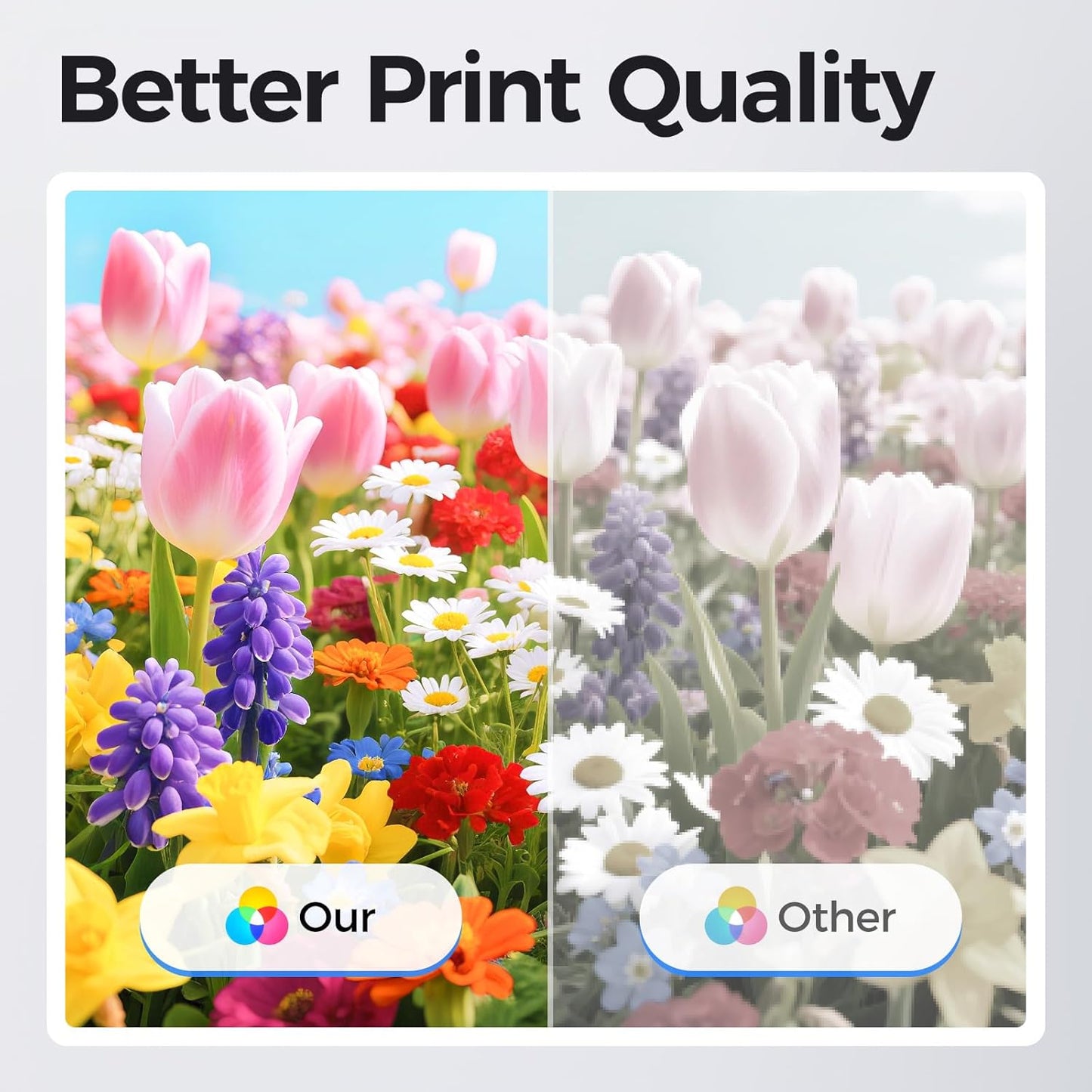 C310 C315 High-Yield Toner Cartridge Set 4-Pack Replacement for Xerox 006R04364 006R04365 006R04366 006R04367 Compatible with Xerox C310 C310DNI C315 C315DNI Color Printer (Black Cyan Magenta Yellow)