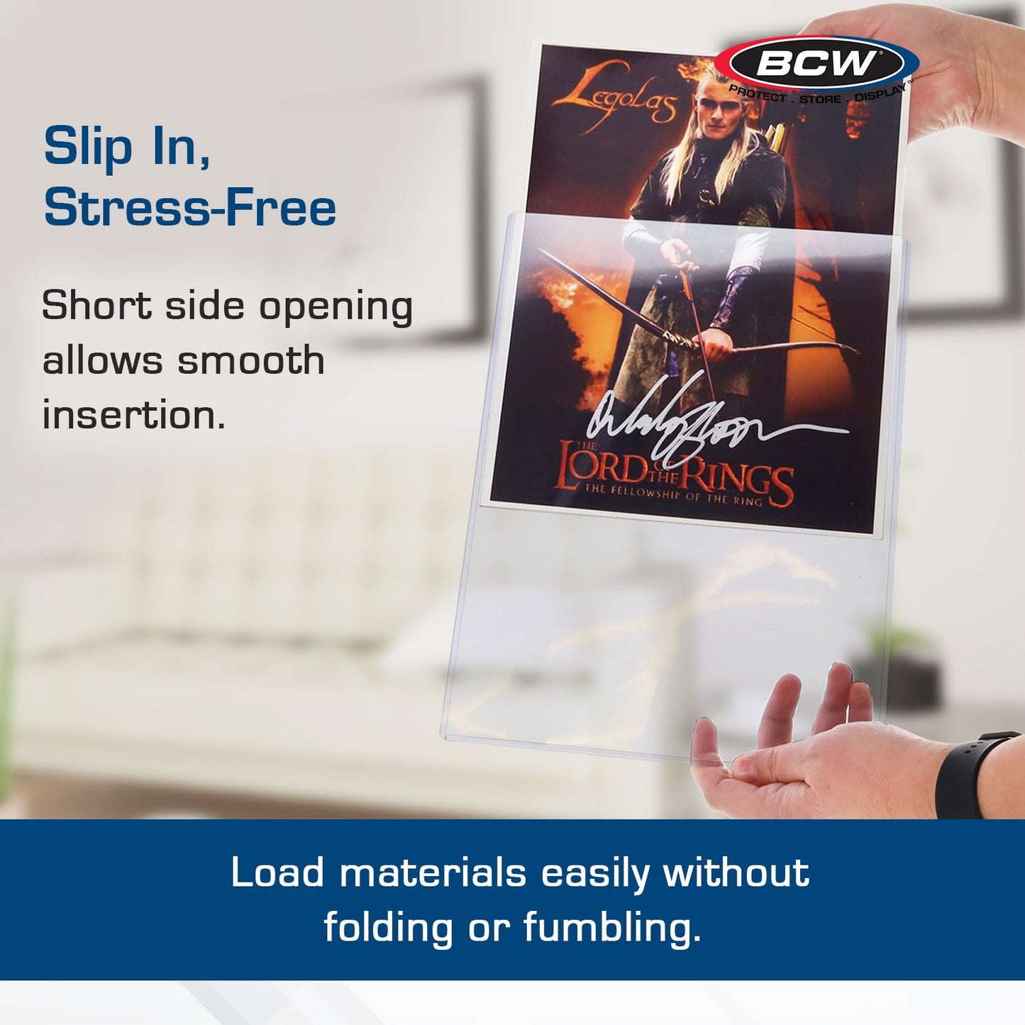 BCW Supplies 9x12 Toploaders - 20-Pack Clear PVC Rigid Protectors