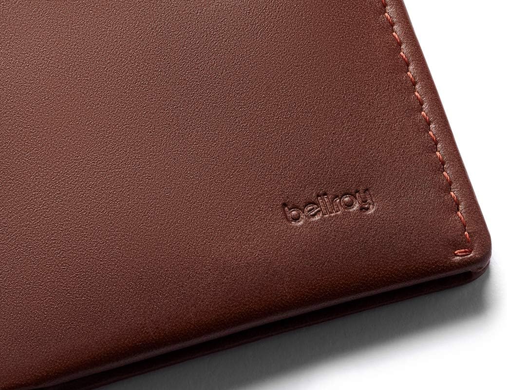 Bellroy Note Wallet (Slim Leather Bifold Design, RFID Blocking, Holds 4-11 Cards, Coin Pouch, Flat Note Section)