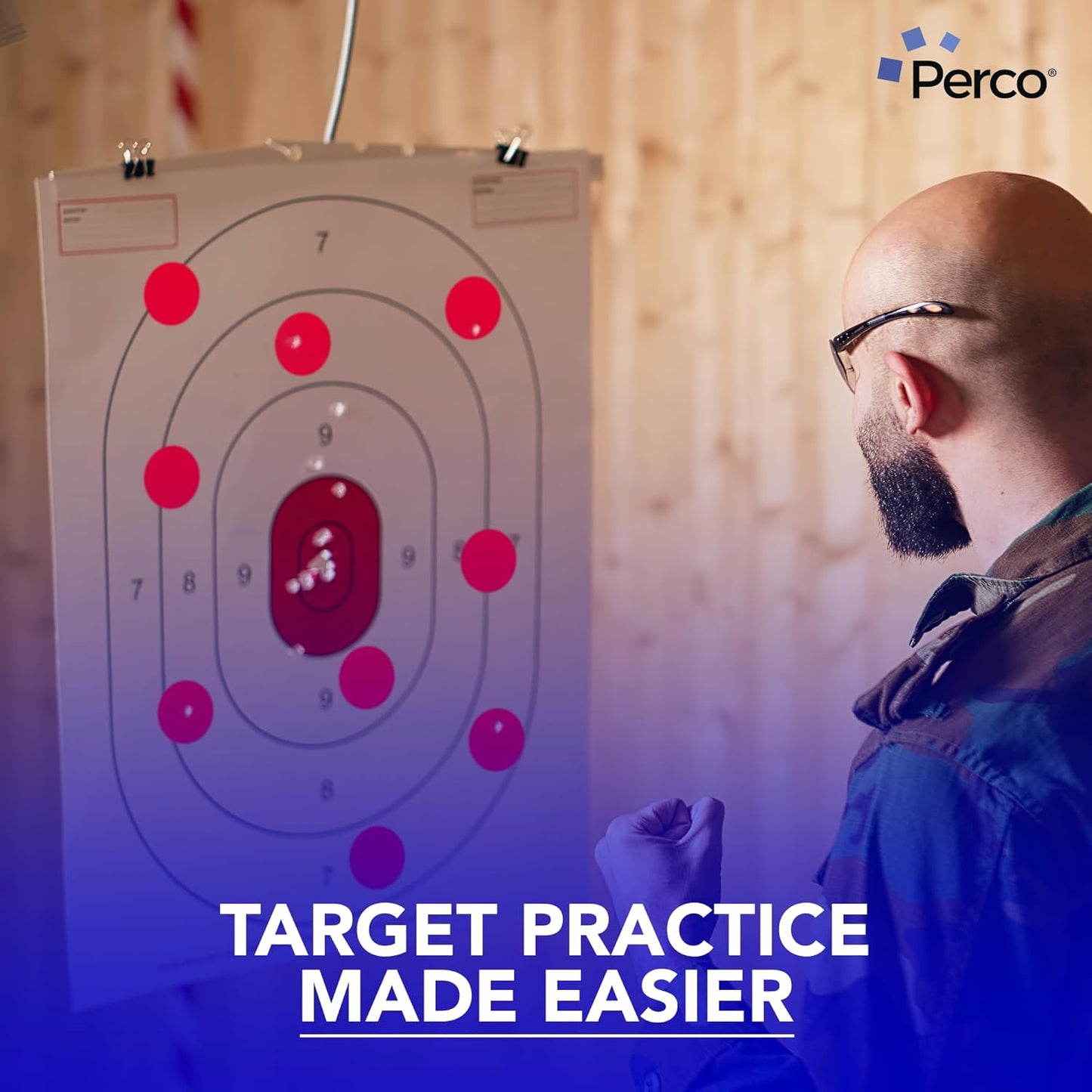 Perco Red 2-Inch Round Circle Dot Sticker Labels - Multi-Roll Pack (3 Rolls, 500 Labels Each) - Permanent Adhesive, Vibrant Colors, Strong Hold - Perforated for Easy Use - Made in USA