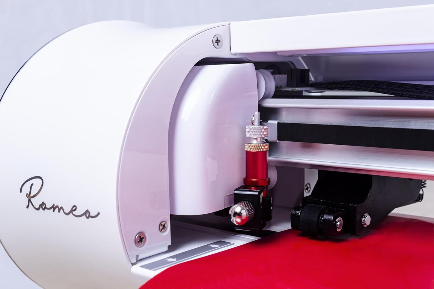 Siser Romeo Essential Bundle - 24" Professional Cutting Machine for Vinyl, Paper, and More – WiFi Compatible with Windows & Mac - Includes Leonardo Design Studio Software, Roll Holder Accessory