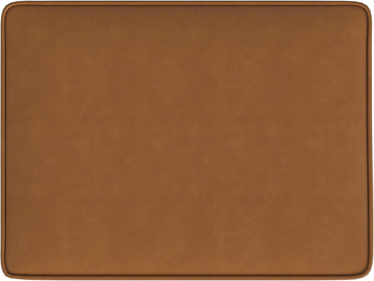 Home Decor | Dinah Collection Modern Storage Ottoman | Ottoman with Storage for Living Room & Bedroom(Carmel Faux Leather)