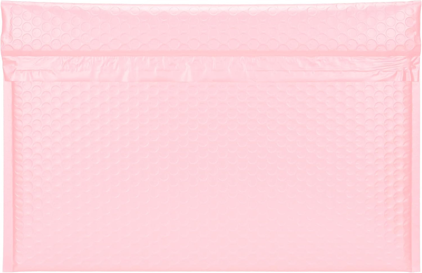 Light Pink Side-Loading Bubble Mailers 16 x 11 Inches,Self-Seal Padded Mailing Envelopes, Pack of 27
