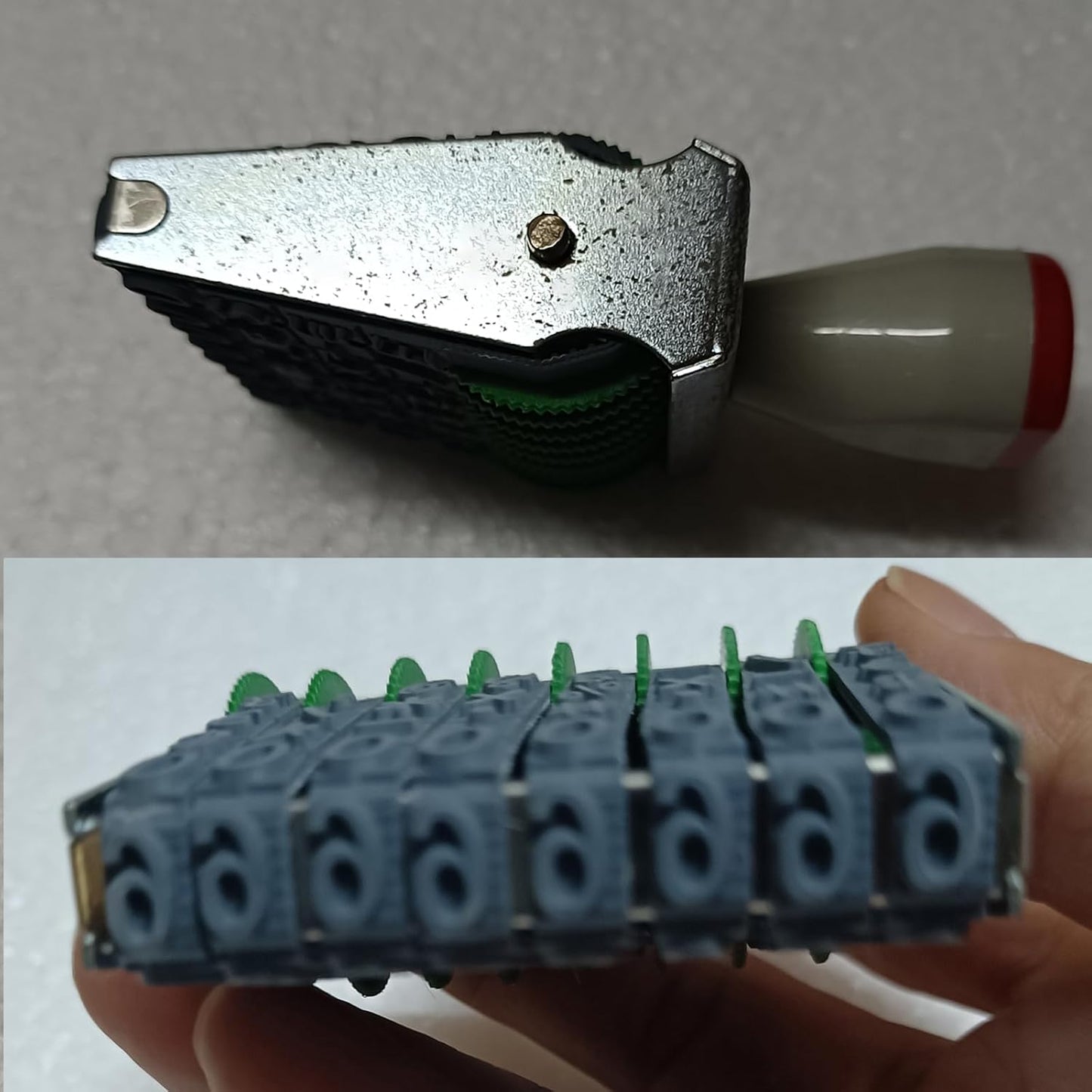 ZENG Date Stamps 8 Digits Roller Stamp Personalized Business Stamps Number Symbol Rolling Wheel Stamp Multi-Function DIY Scrapbooking Roller Stationery