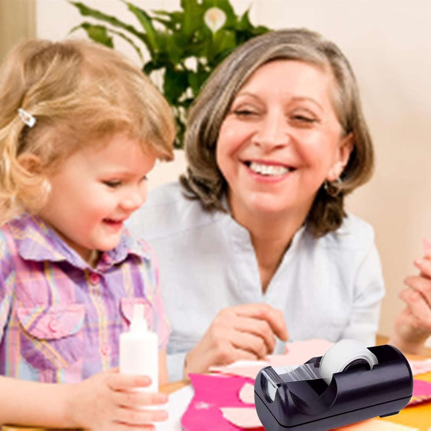 12 Rolls Clear Tape Refill - Tear by Hand, Transparent Tape Rolls for Dispenser, 3/4" x 1000 inch