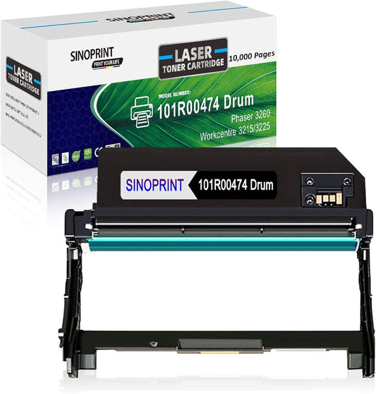 Compatible 101R00474 Drum Unit Replacement for Xerox 3215/3225/3260 Drum Cartridge for Phaser 3260DNI 3260DI WorkCentre 3215NI 3225DNI Drum-1PCS