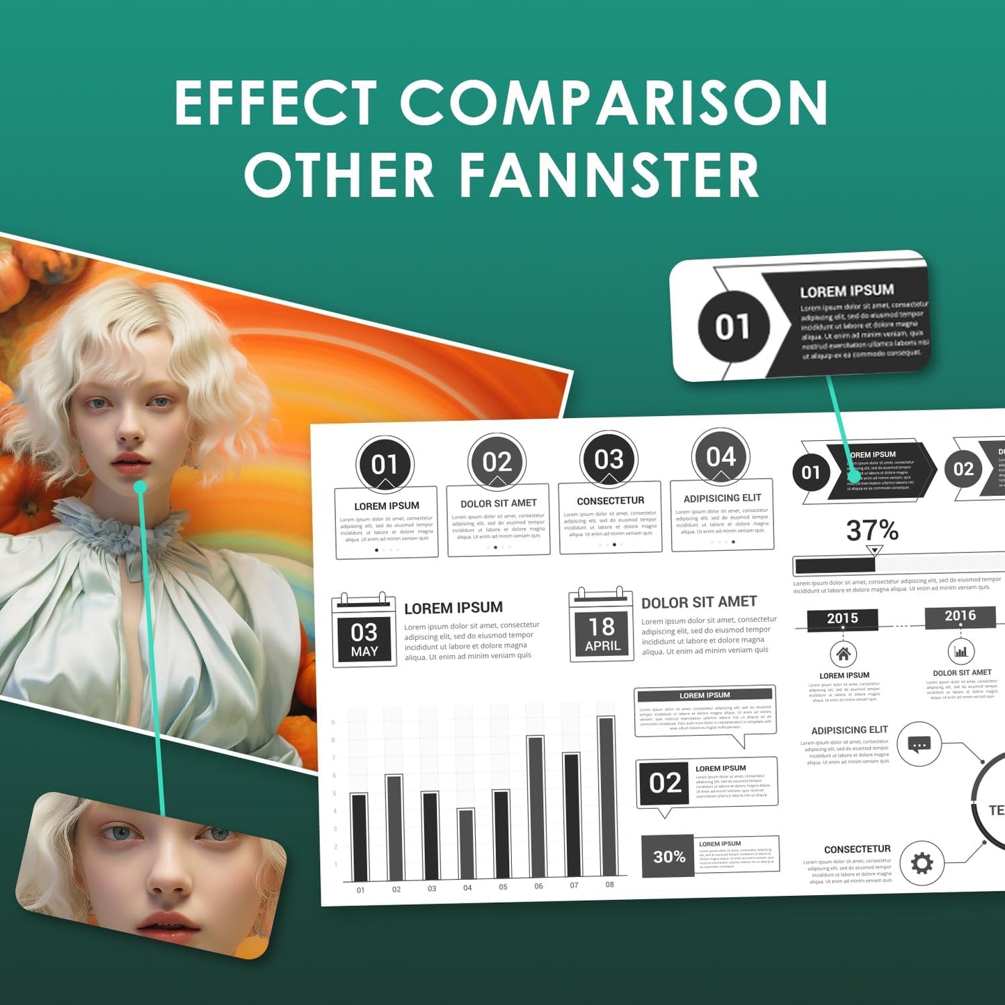 45 78 Ink Cartridge Combo Pack Compatible for HP Deskjet 1220c-ps 930C 952C 970Cxi Color Copier FAX 1220 PhotoSmart 1115 1215(1 Black, 1 Color)