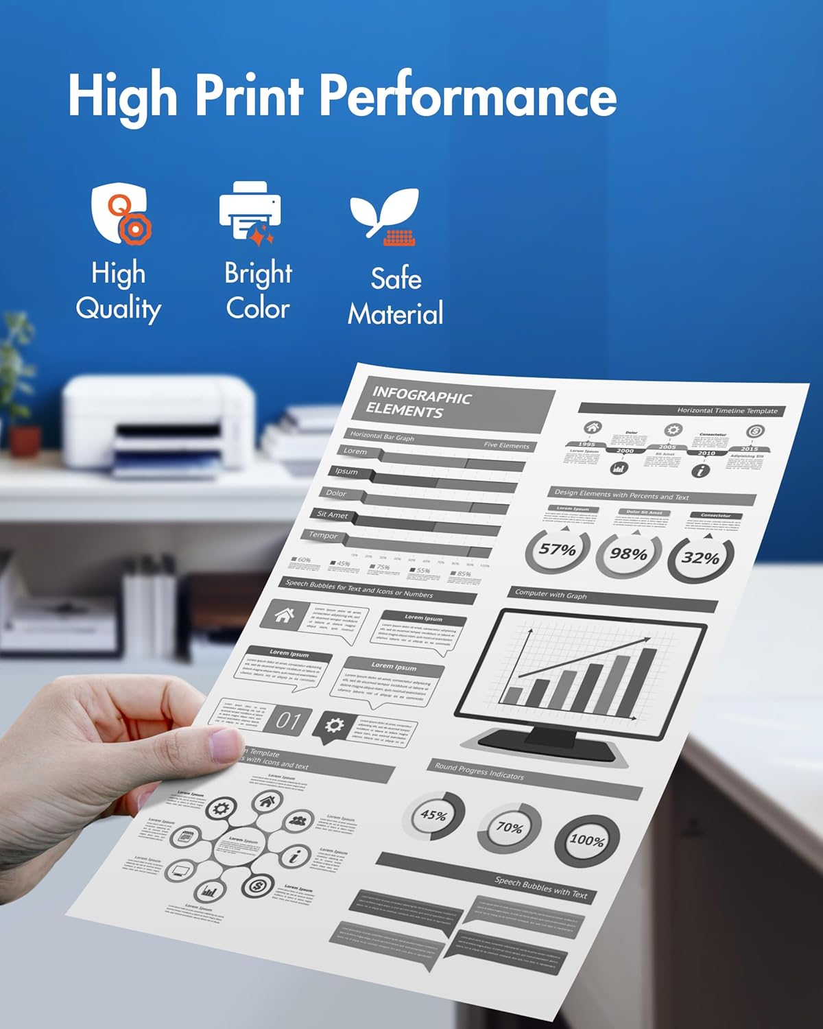 210A Black 4301fdw Toner: 2 Pack Replacement for HP 210A Toner Cartridges, Works for HP Color Laserjet Pro MFP 4301fdw Wireless Printer, Pro 4301fdn 4201dw 4201dn, MFP 4301 4201 Series | W2100A