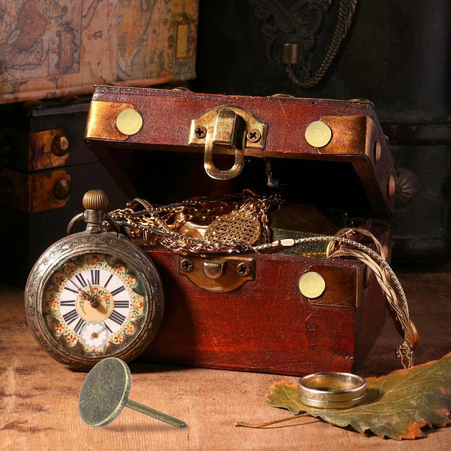 uxcell 150Pcs Upholstery Tacks, 11mmx17mm Flat Head Thumb Tack Decorative Furniture Nails Push Pins for Furniture Sofa Headboards, Bronze