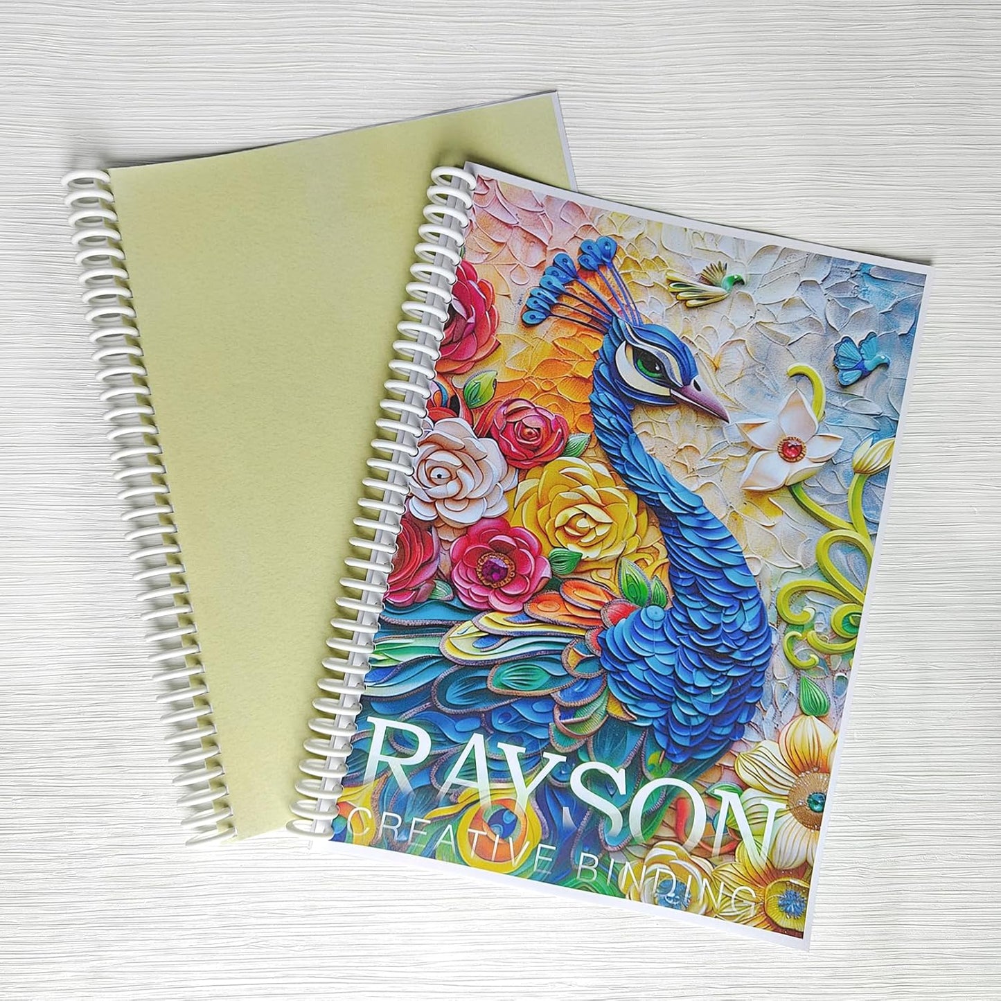 Rayson PROC1230WT Click Binding Spines, 3:1 Pitch, 1/2" Diameter, 90 Sheets Binding Capacity, White, 30/Box