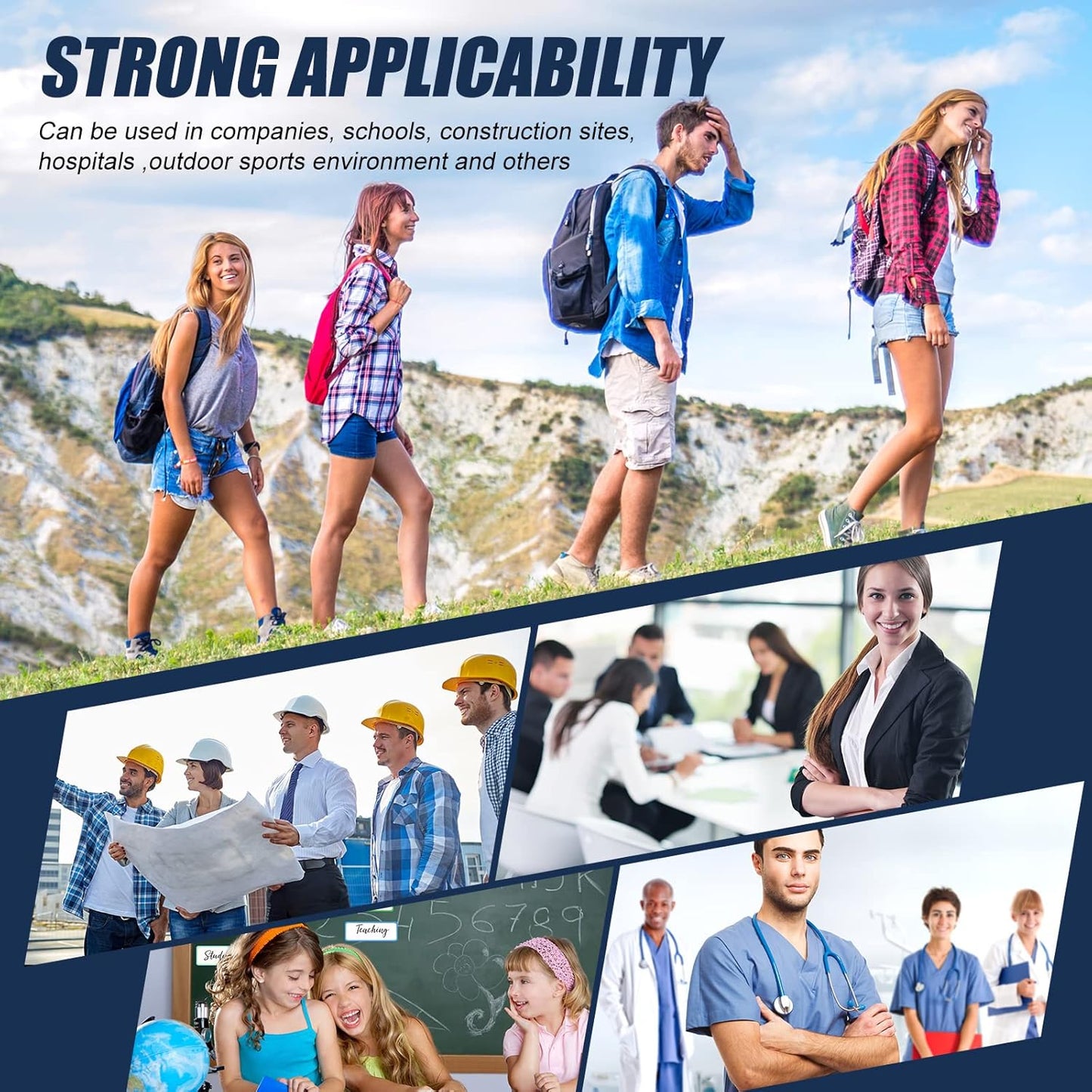 Maitys 100 Pack Retractable Badge Reels Bulk Heavy Duty Badge Reel Holders with Carabiner Belt Clip and Keychain for Lanyard Card Nurse School Office Employee (Clear Black)