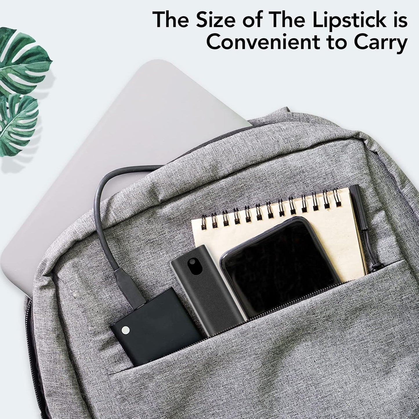 3 Pcs Fingerprint Proof Screen Cleaner, 3 in 1Touchscreen Mist Cleaner Spray Wipe Screen Cleaner Soft Fiber Flannel, Safe for All Phones Glasses Tablet Laptop TV Watch Screens(Grey)