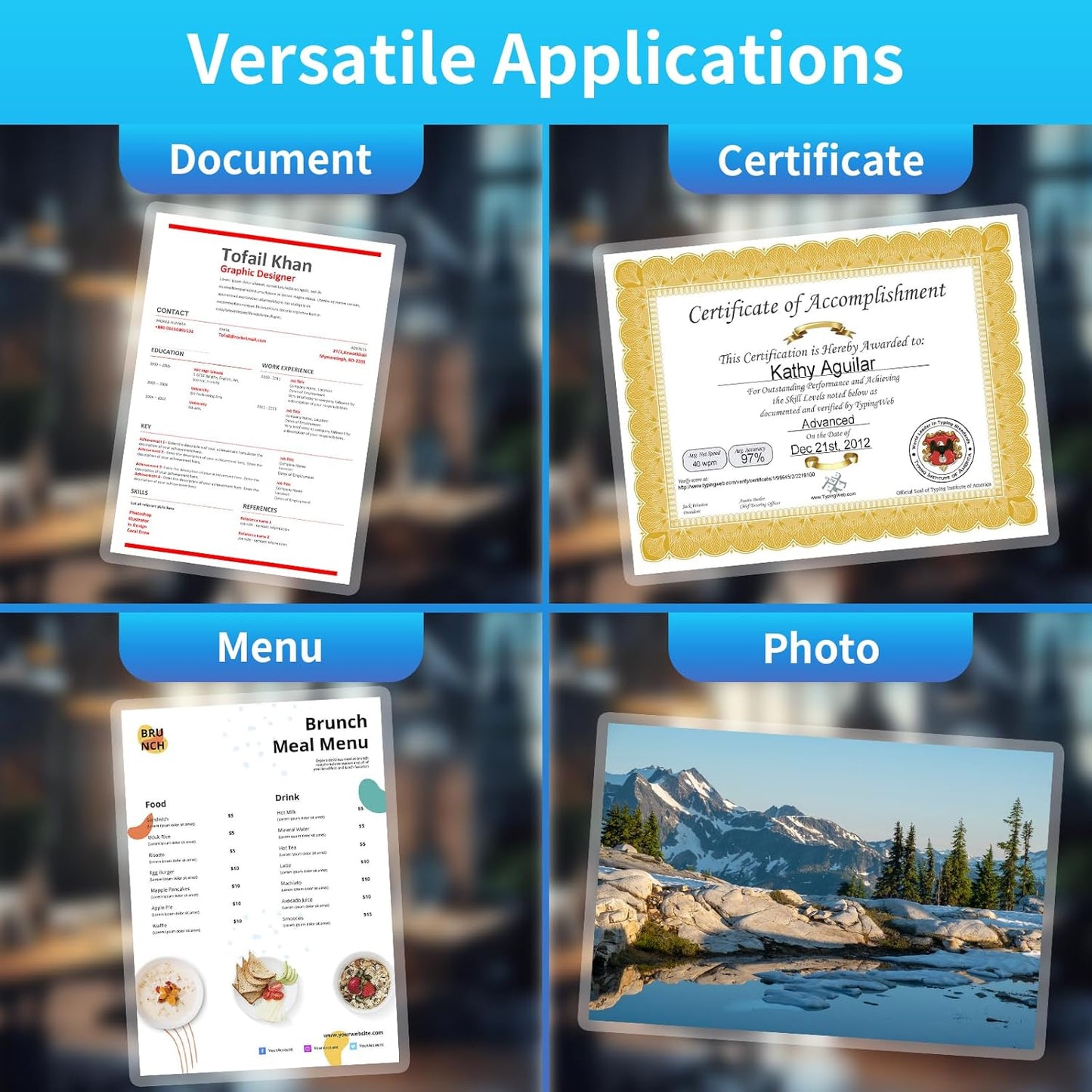 Clear Thermal Laminating Pouches – 9 x 11.5 Inch, 5 mil Thick (500 Pack) – Professional-Grade Lamination Sheets for Documents, Photos & Crafts – Fits 8.5 x 11 Letter Size Paper - [5mil 500 Packs]