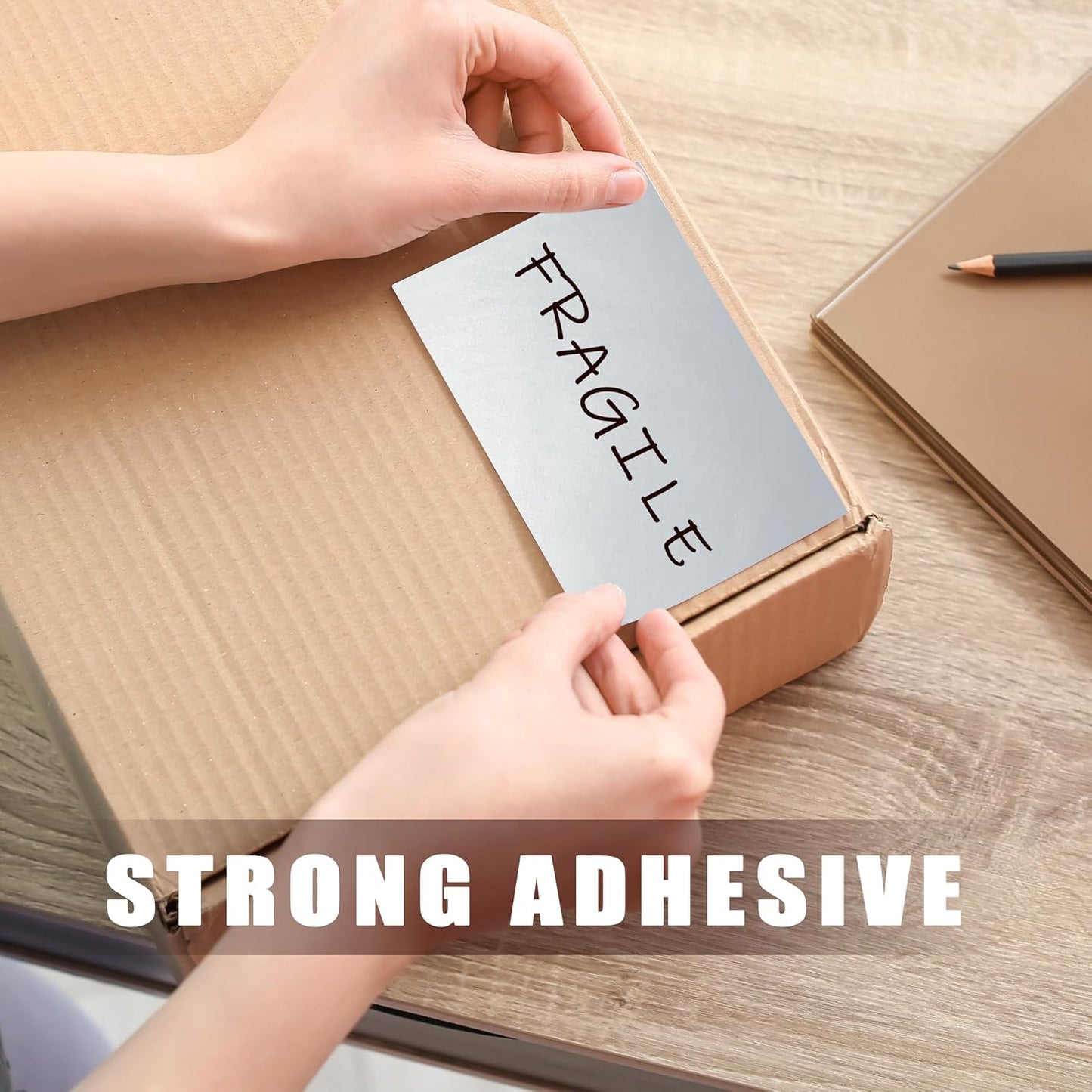 3 x 5 Inch 250Pcs Rectangle Color Coding Stickers,Strong Adhesion Easy to Write Label for Moving,Box Organization,Inventory,Business,Silver