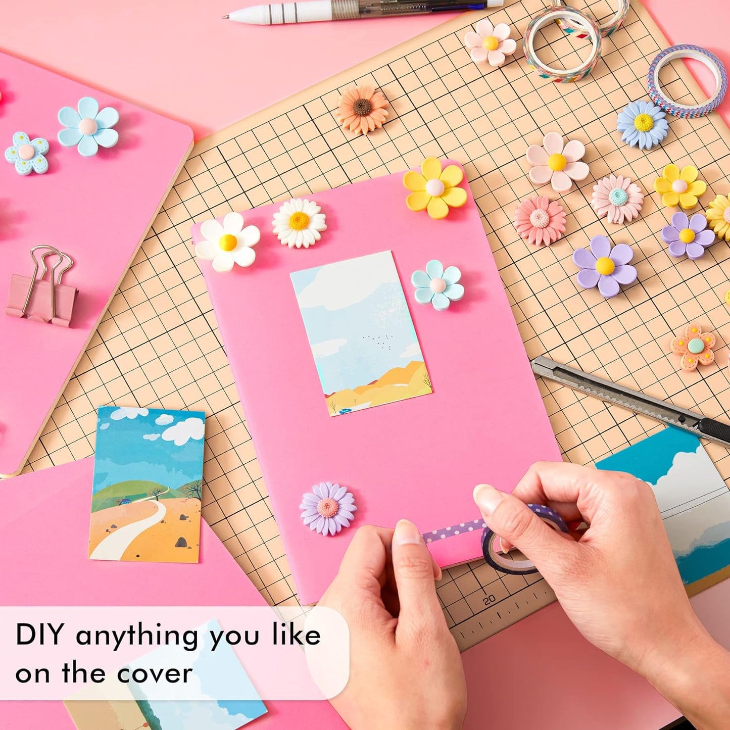 16 Pack Soft Cover Journal Bulk, Feela Lined Notebooks College Ruled for Work for Women Girl Writing, Blank Travel Journal Note Taking Notebook School Business Supplies, 8.2” x 5.5”, A5, Berry