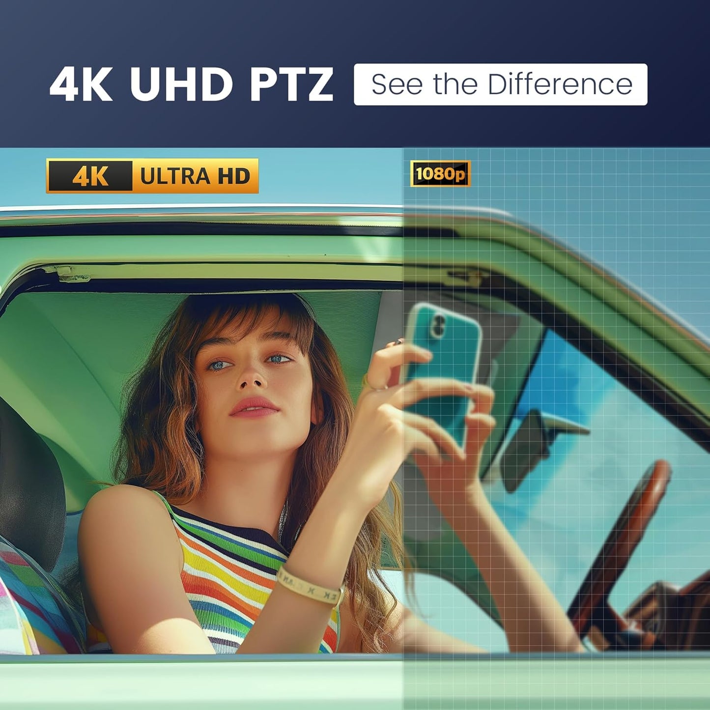 4K Conference Room Camera System, AI Auto-Tracking PTZ Camera 5X Digital Zoom with Speakerphone Set 120° Wide-Angle USB3.0 for Zoom YouTube Teams OBS and More