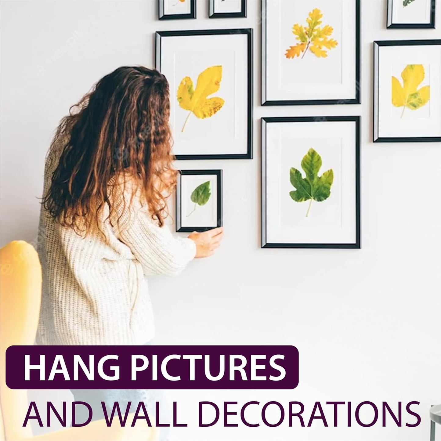 Sticky Mounting Putty 100PCs - White & Pink Poster Putty Removable - Sticky Tack for Wall Hanging Reusable - Picture Hangers Without Nails - Adhesive Poster Tack for Picture Hanging Crafts