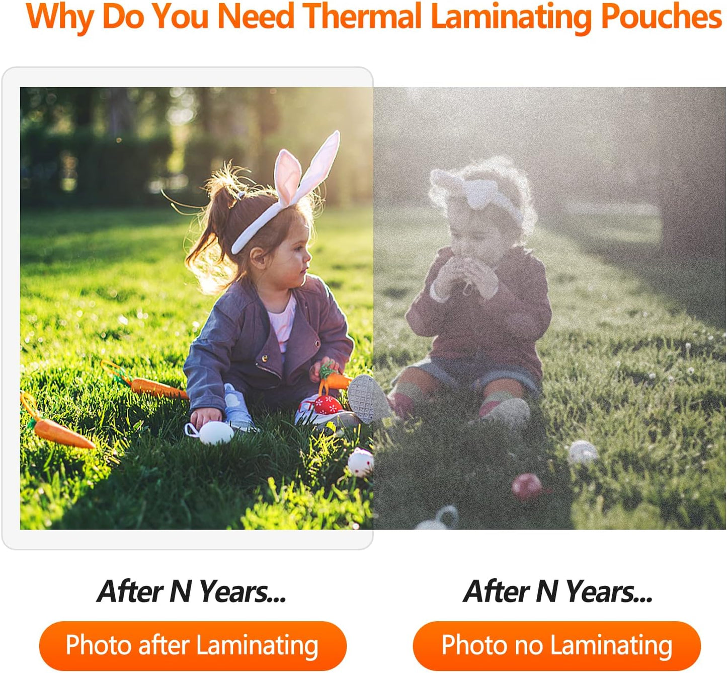 Thermal Laminating Pouches, 9 x 11.5 Inches Laminating Sheets, 3 mil Thick Laminate Sheets, 3000 Pack,Clear