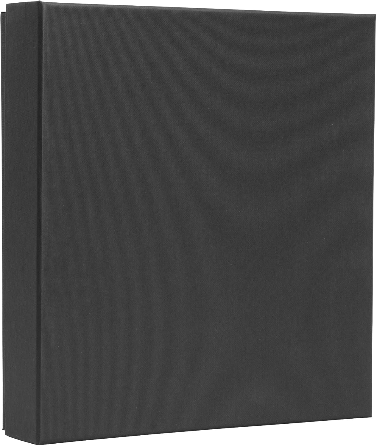 Neil Enterprises Inc. 8" x 8" Black Leather Self-Stick Photo Album - Holds 20 Photos