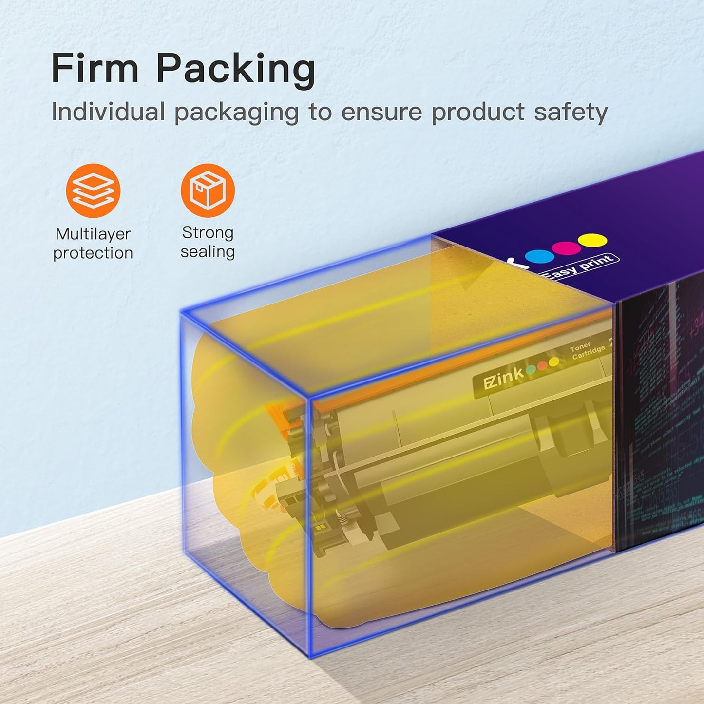 E-Z Ink 210A with Chip Compatible for HP 210A Toner Cartridges 4 Pack 210X to Use with HP Color Laserjet Pro MFP 4301fdw 4301fdn 4201dw Pro 4201dn 4201dw W2100A W2100X High Yield (BCMY)