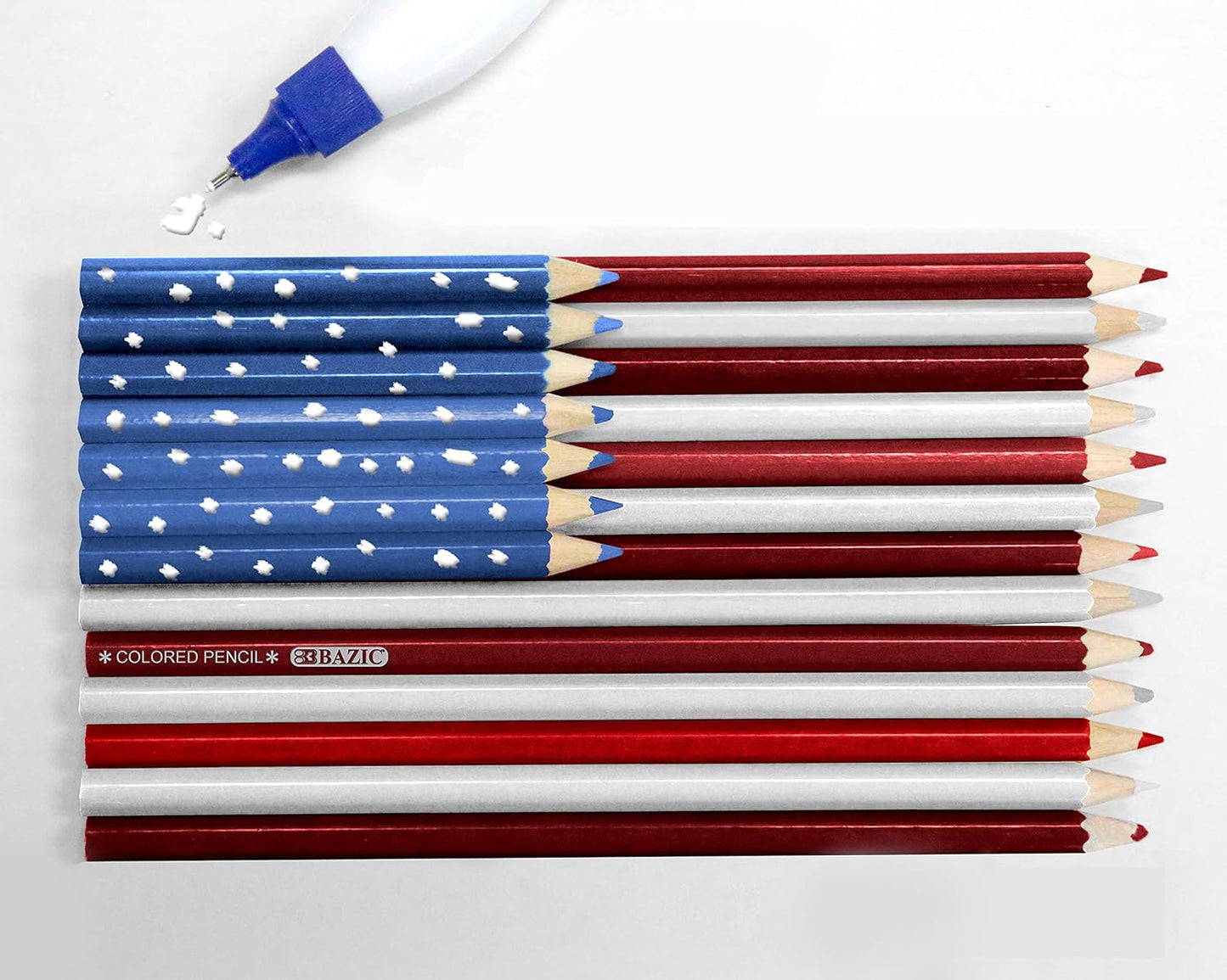 BAZIC Correction Pen (0.17oz/5 ml), Precise Metal Tip Applicator, Mini Fine Point Corrections Fluid, White Out Liquid (2/Pack), 144-Packs