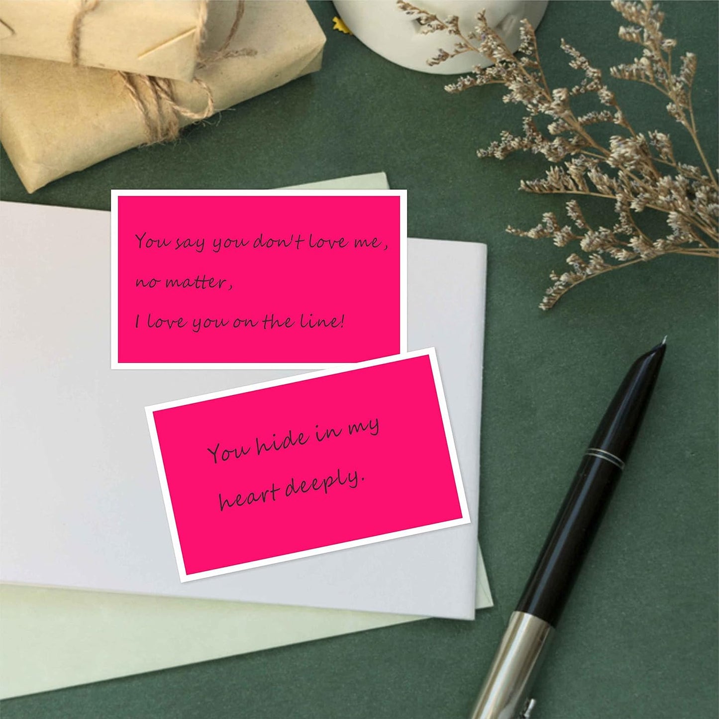 PARLAIM 3 x 5 inch Rectangle Sticker Labels Adhesive Color-Code Stickers, 250PCS Inventory Label Tags for Business, School, Fluorescent Pink