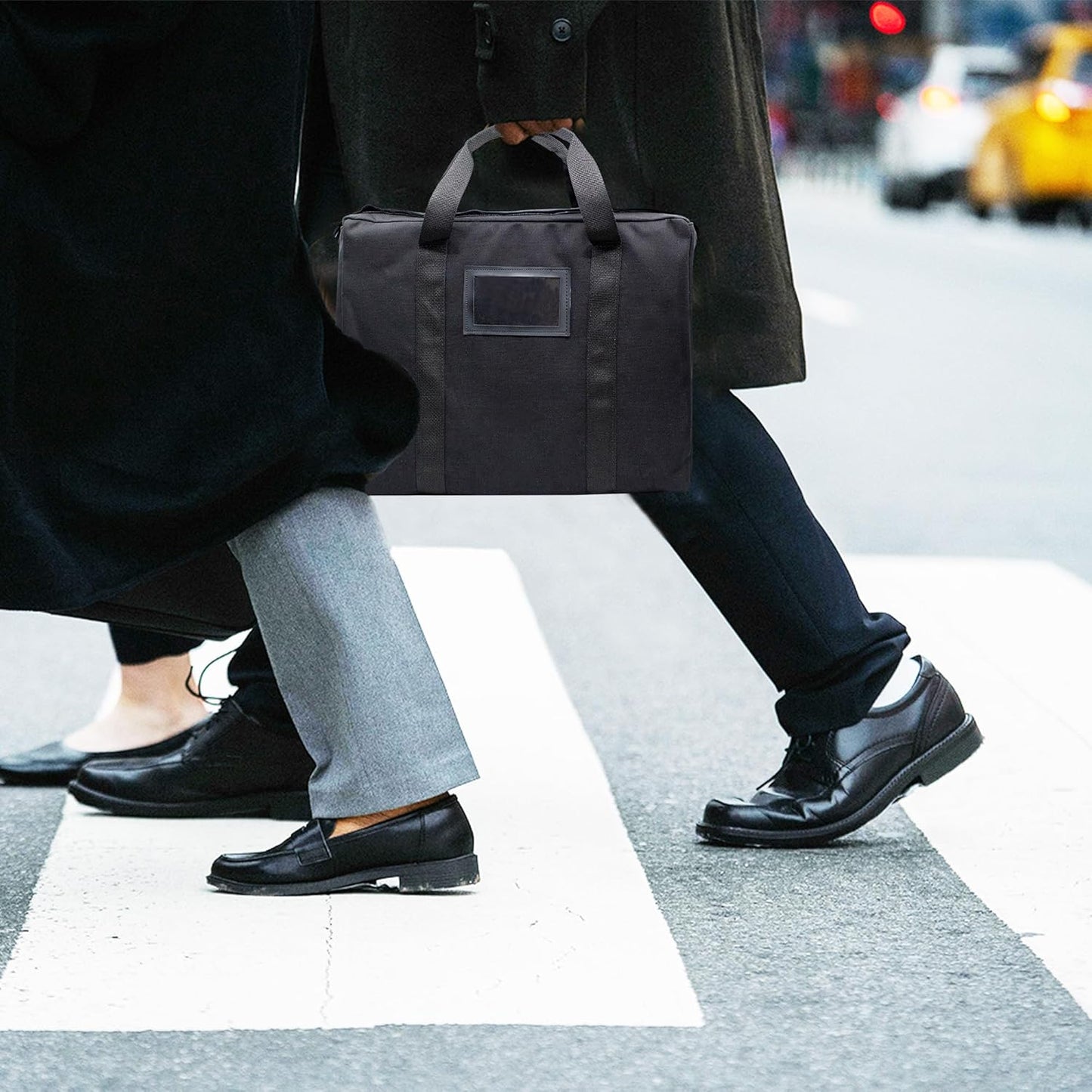 Fire Resistant and Water Repellent Briefcase Document Bag, 18 x 14 x 4 Inch