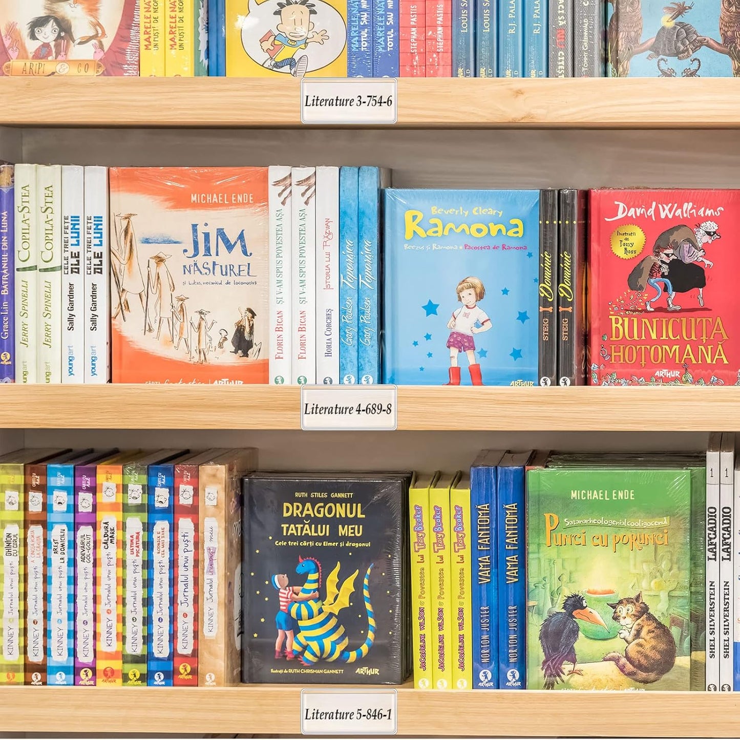 Jeyiour 100 Pcs Label Holders Adhesive Nameplate Pockets Storage Bin Labels Index Card Holder Shelf Plastic Peel Stick for Classroom Supermarket Bookshelf Library Student Box Drawer (2.4 x 1.6 Inch)