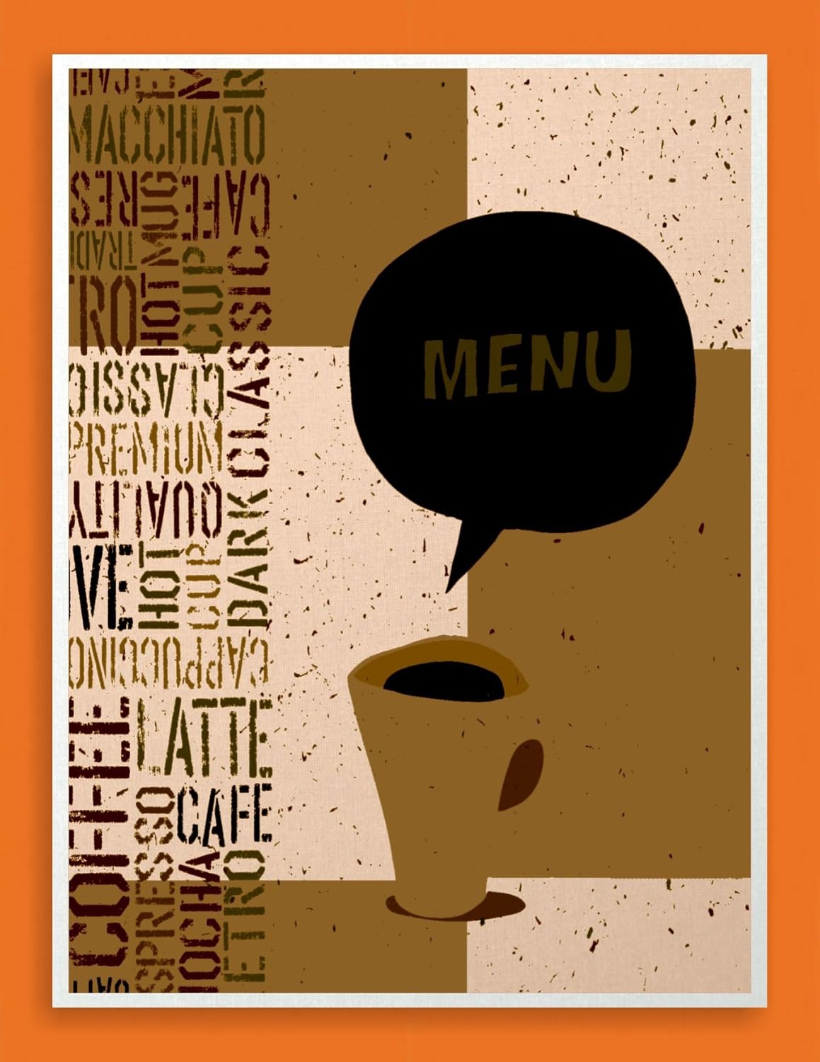 50 Orange Cover/Card Paper Sheets - 8.5 X 11 Inches Standard Letter|Flyer Size - 65# (65 lb/Pound) Light Weight Cardstock - Quality Printable Smooth Paper Surface for Bright Colorful Results