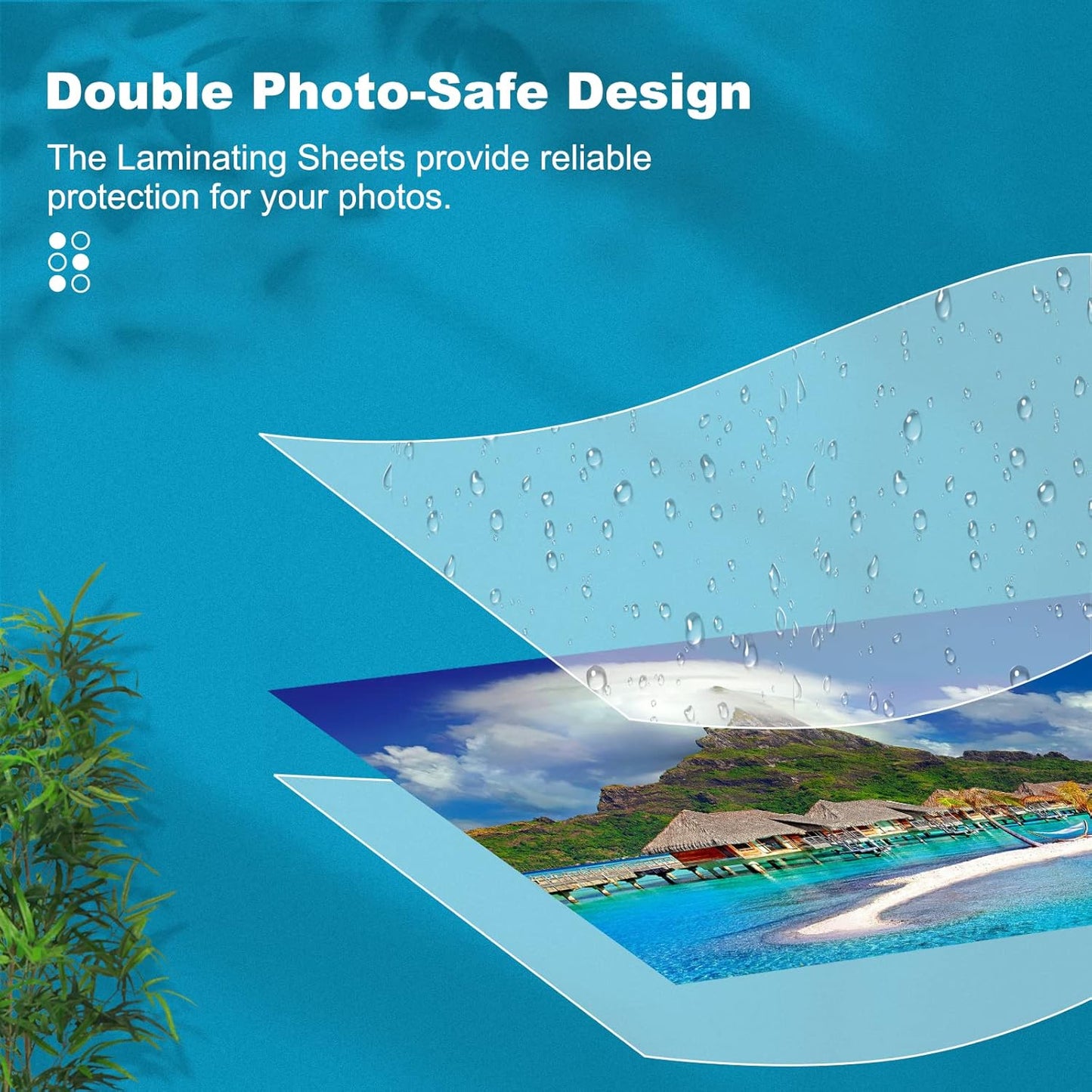 5 Mil Laminating Sheets, Holds 8.5 x 11 Inch Sheets 100 Pack, Thermal Laminating Pouches for Laminator, 9 X 11.5-inches/Letter Size Thermal Laminating Paper, Round Corner