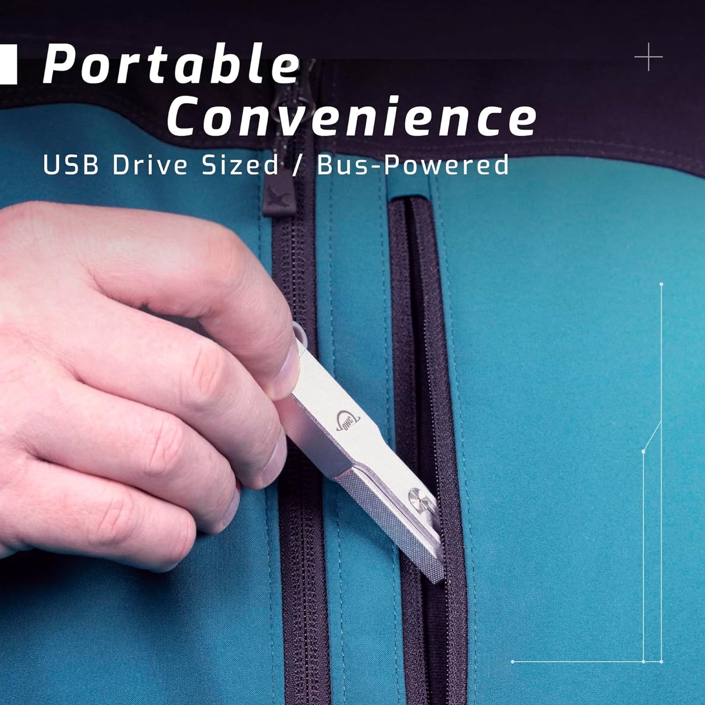 OWC Envoy Pro Mini USB-C + USB-A (10Gb/s) Portable SSD (250GB)